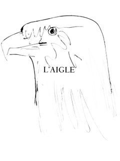 Picasso, L'aigle (Cramer 84 ; Johnson/Stein 77) (d'après)