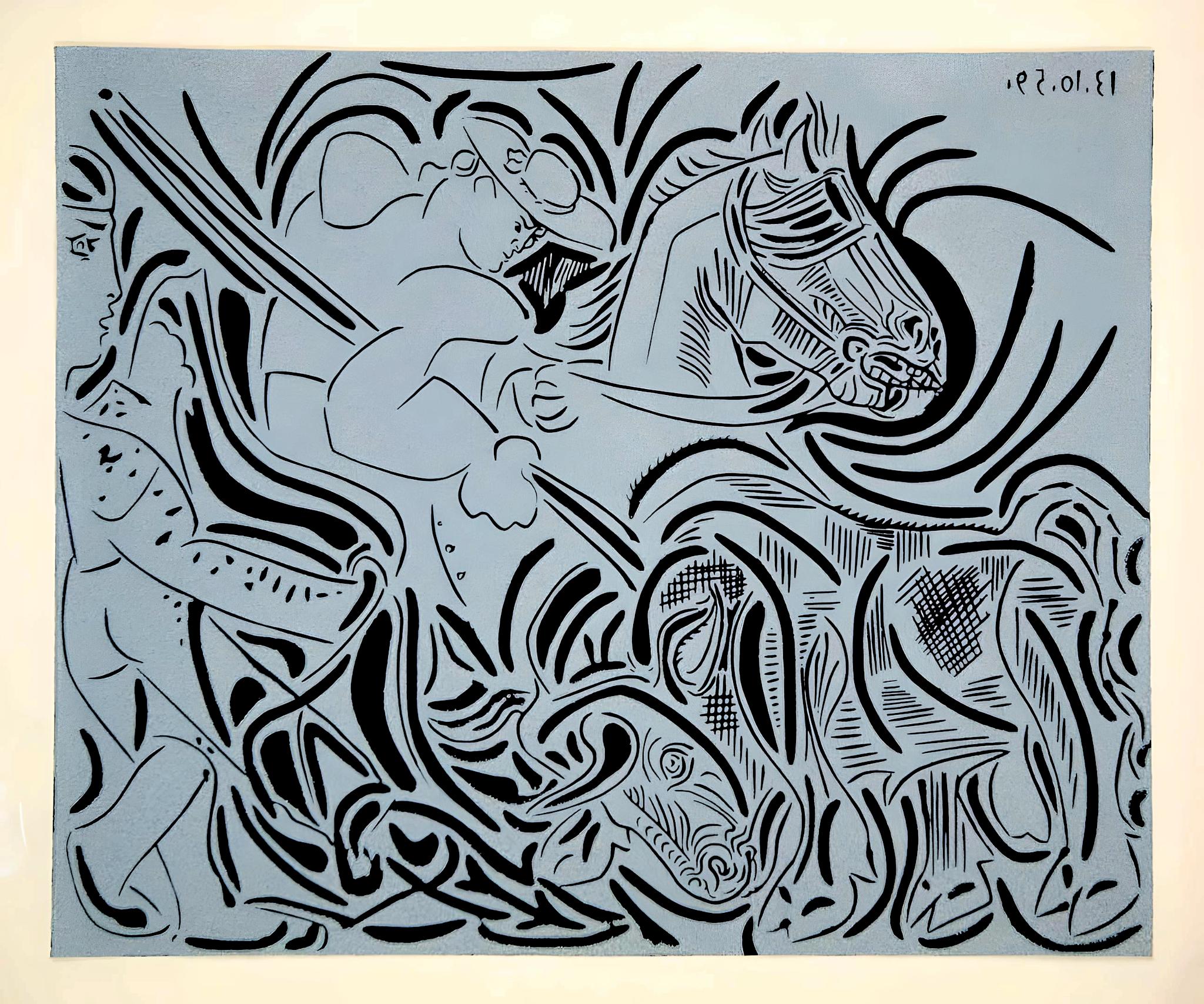 Picasso, Lance III, Éditions Cercle d'Art (d'après) en vente 1