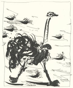 Picasso, L'Autruche, Histoire naturelle (dopo)