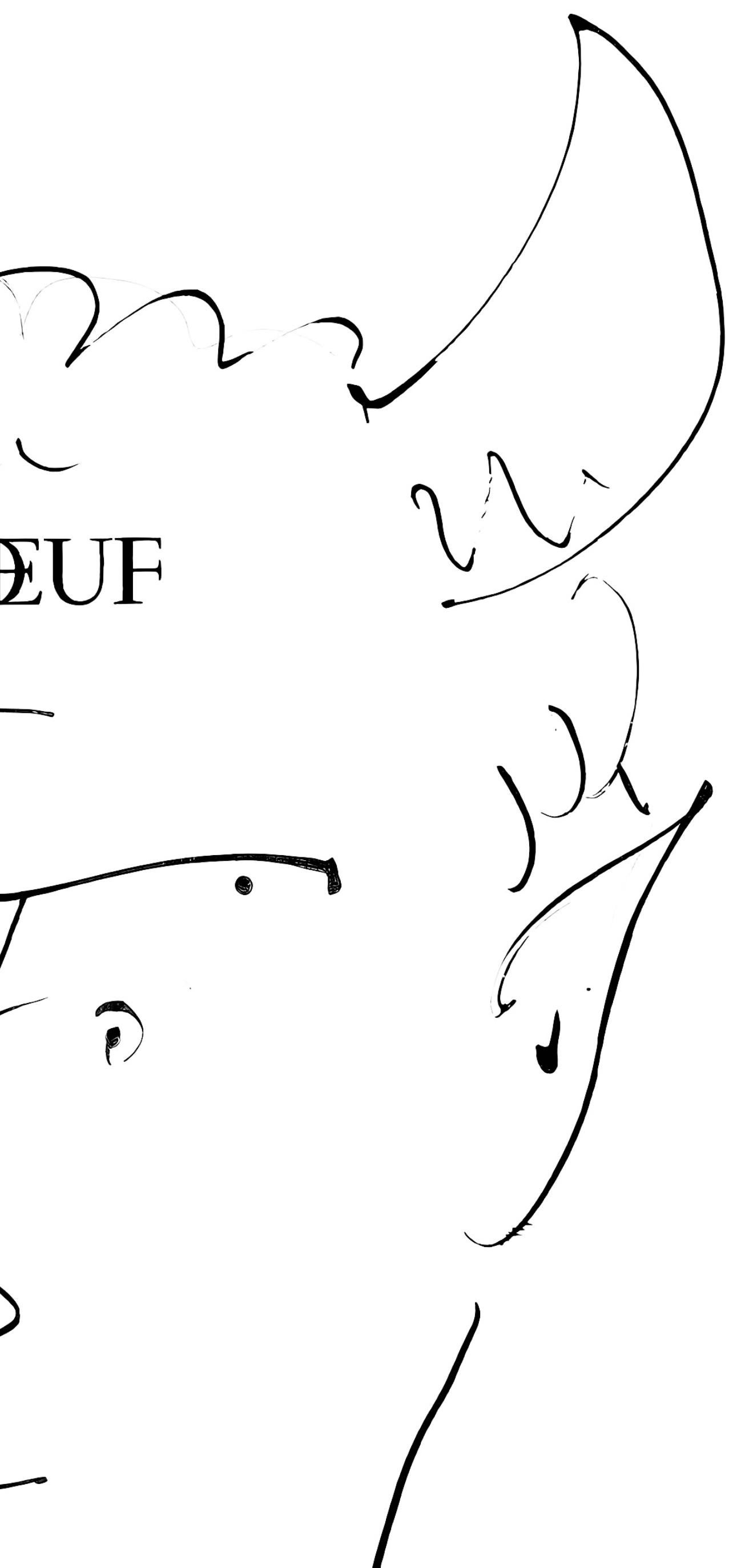 Picasso, Le bœuf : Visage d'homme (Cramer 84 ; Johnson/Stein 77) (après) - Gris Figurative Print par Pablo Picasso