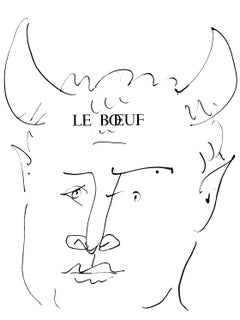 Picasso, Le bœuf : Visage d'homme (Cramer 84 ; Johnson/Stein 77) (après)