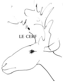 Picasso, Le cerf (Cramer 84 ; Johnson/Stein 77) (d'après)