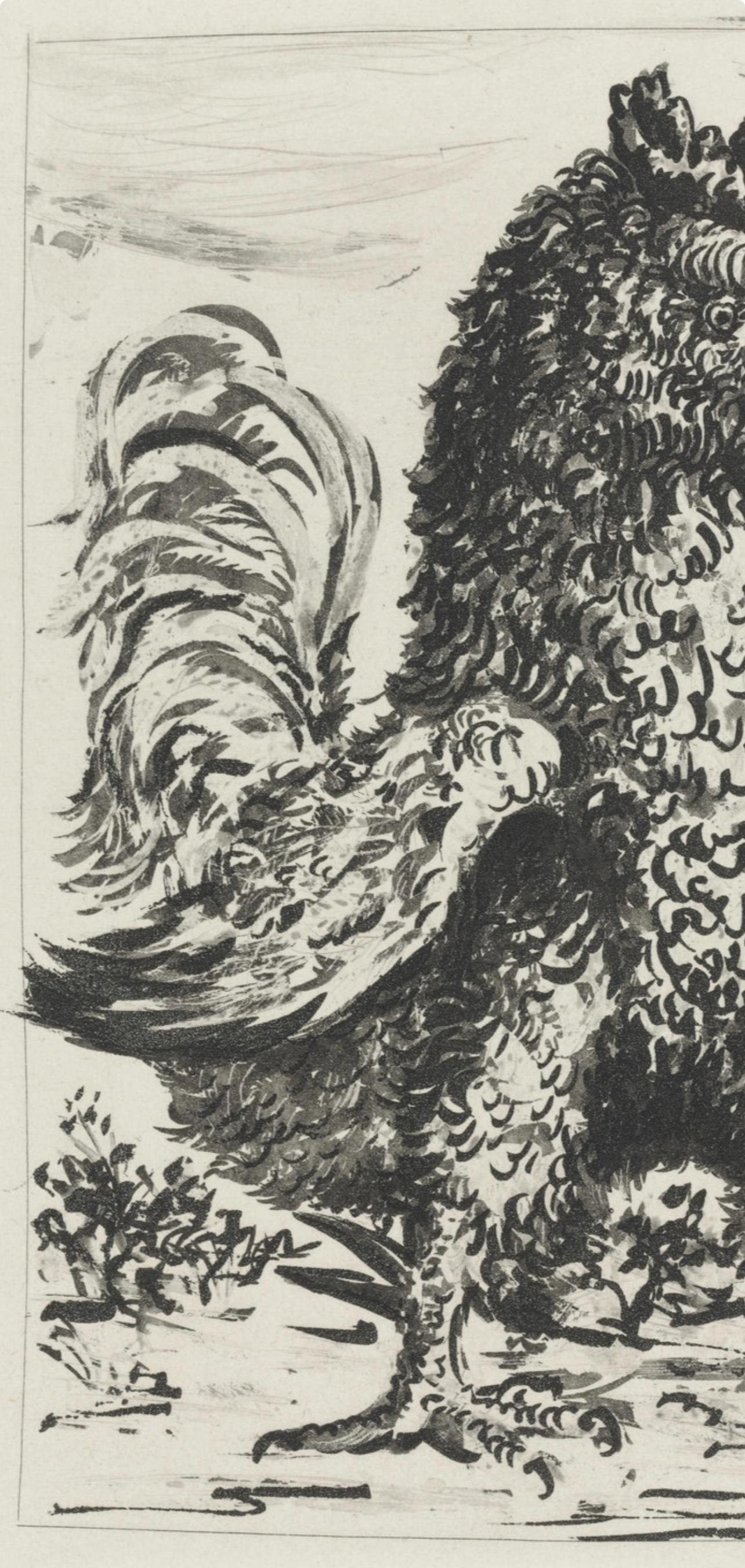 Picasso, Le Coq, Histoire naturelle (d'après) - Moderne Print par Pablo Picasso