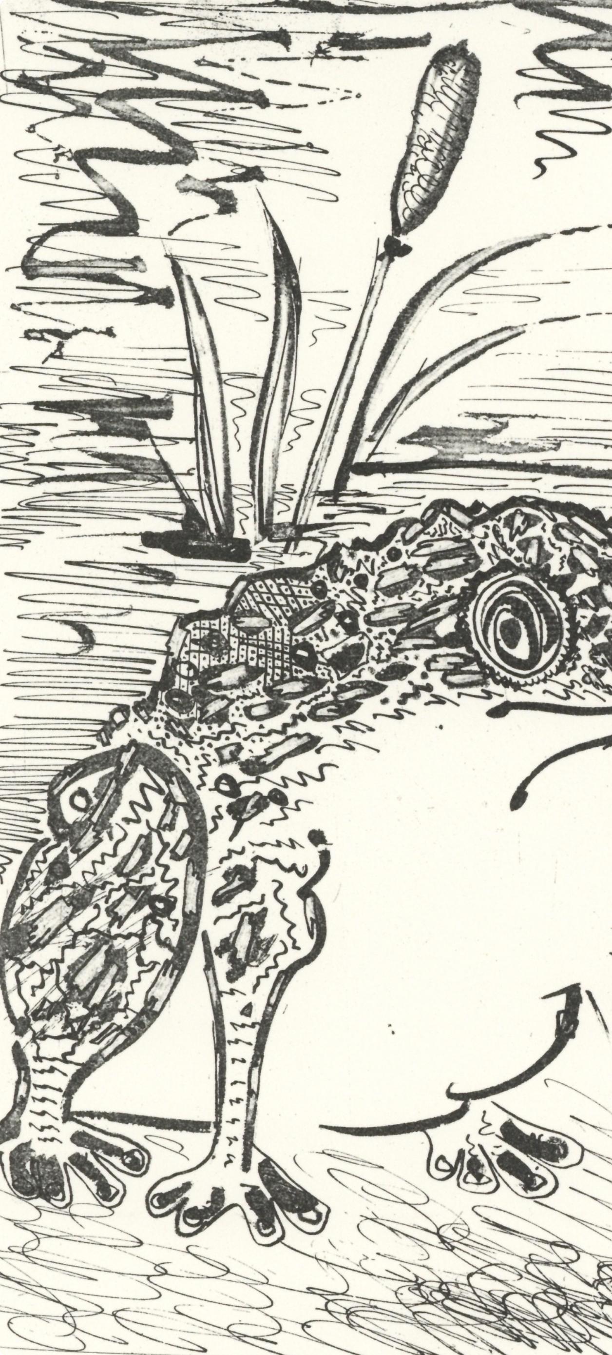 Picasso, Le Crapaud, Histoire naturelle (dopo) - Print Cubismo di Pablo Picasso
