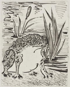 Vintage Picasso, Le Crapaud, Histoire naturelle (after)