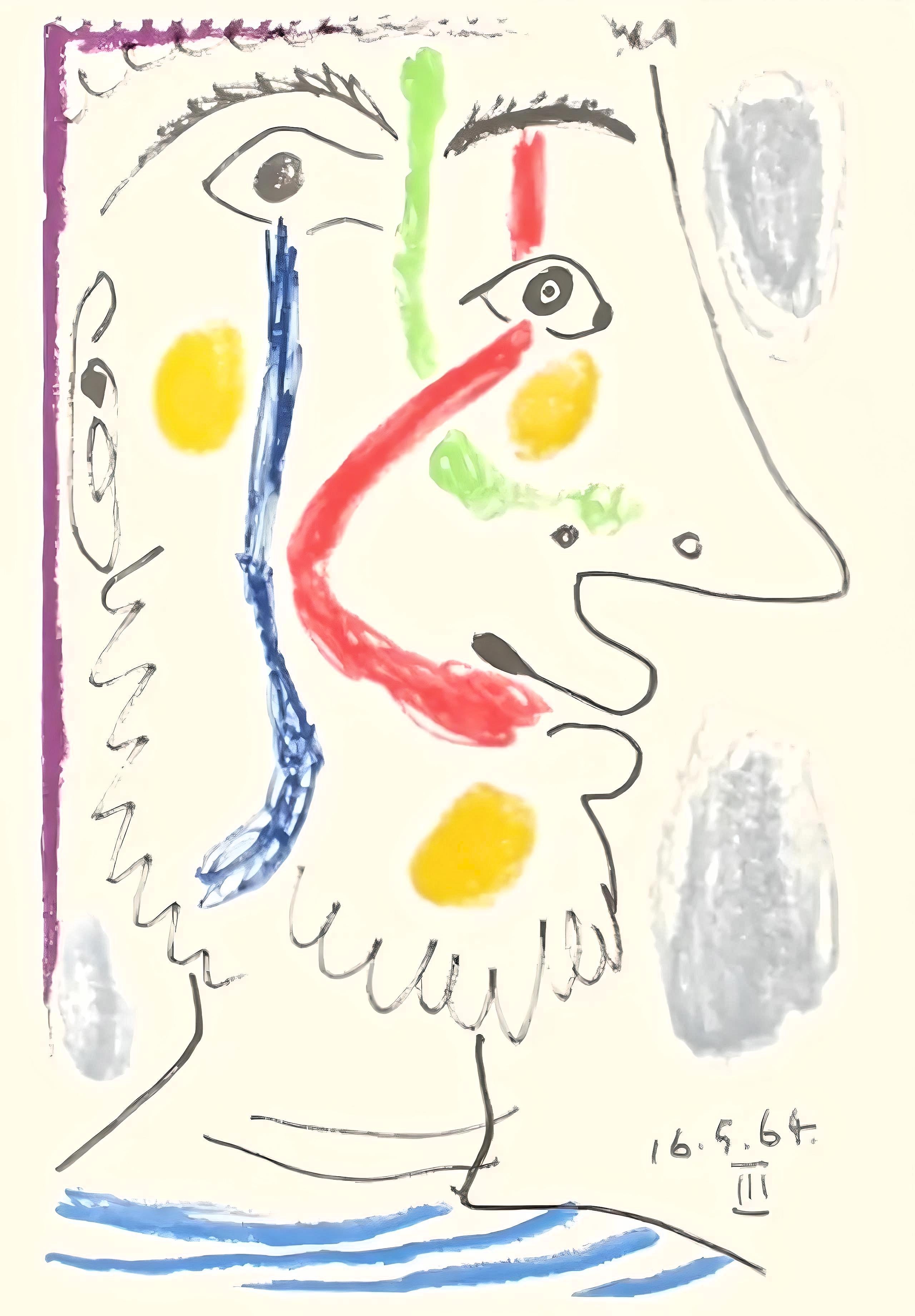 Picasso, Le Goût du Bonheur 10 (Cramer 148 ; Bloch 2013) (d'après)