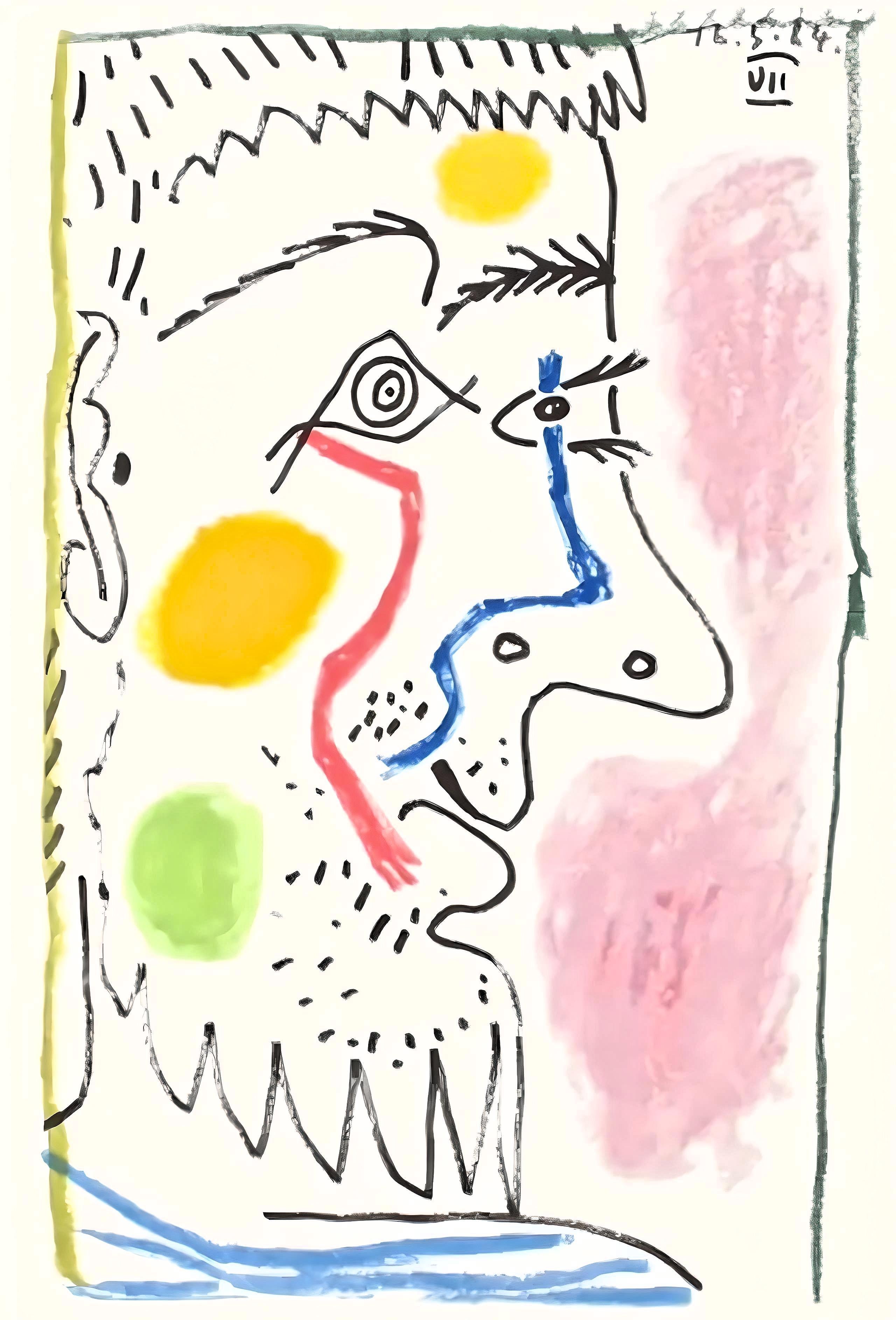 Pablo Picasso Figurative Print - Picasso, Le Goût du Bonheur 14 (Cramer 148; Bloch 2013) (after)