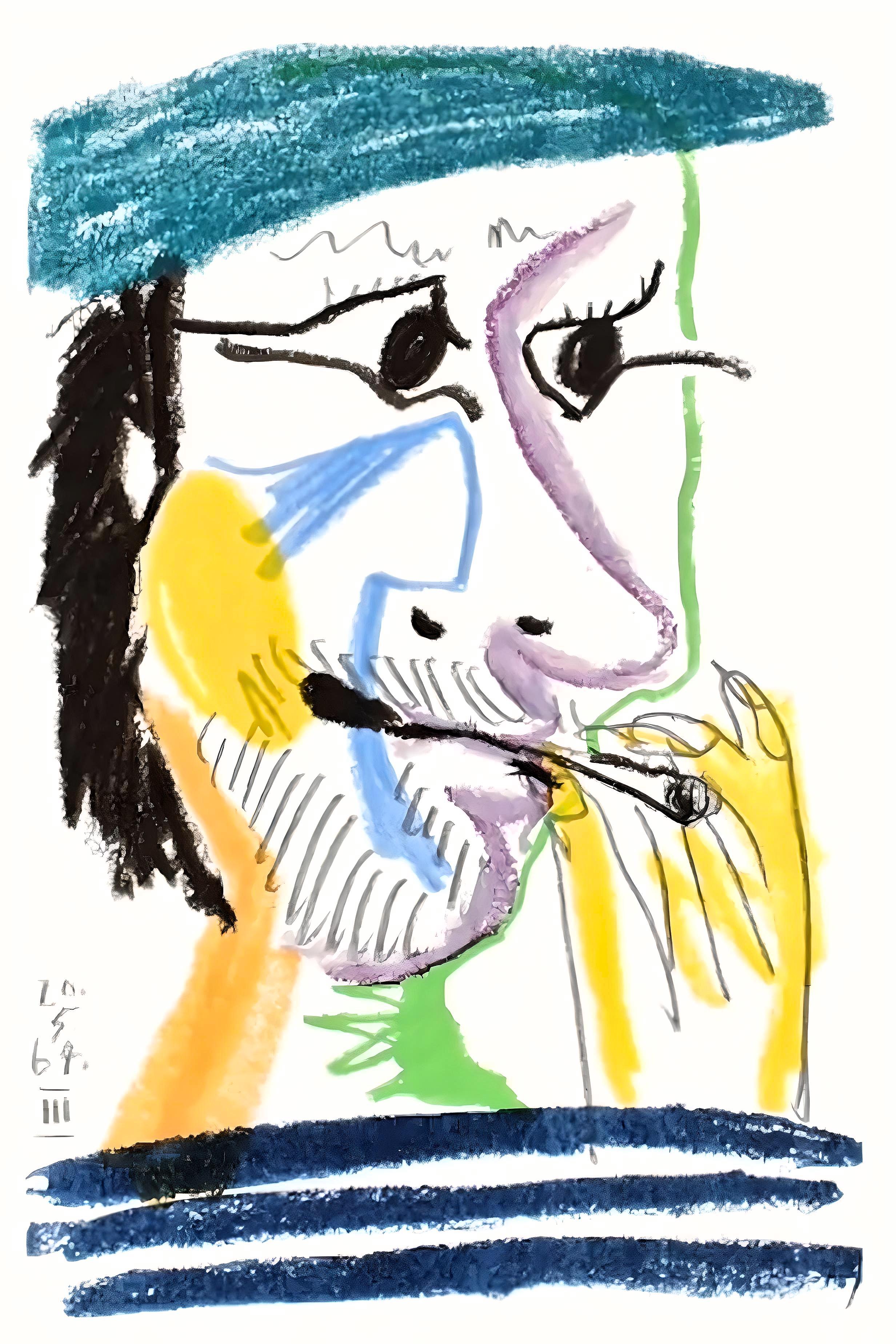 Picasso, Le Goût du Bonheur 17 (Cramer 148; Bloch 2013) (after)