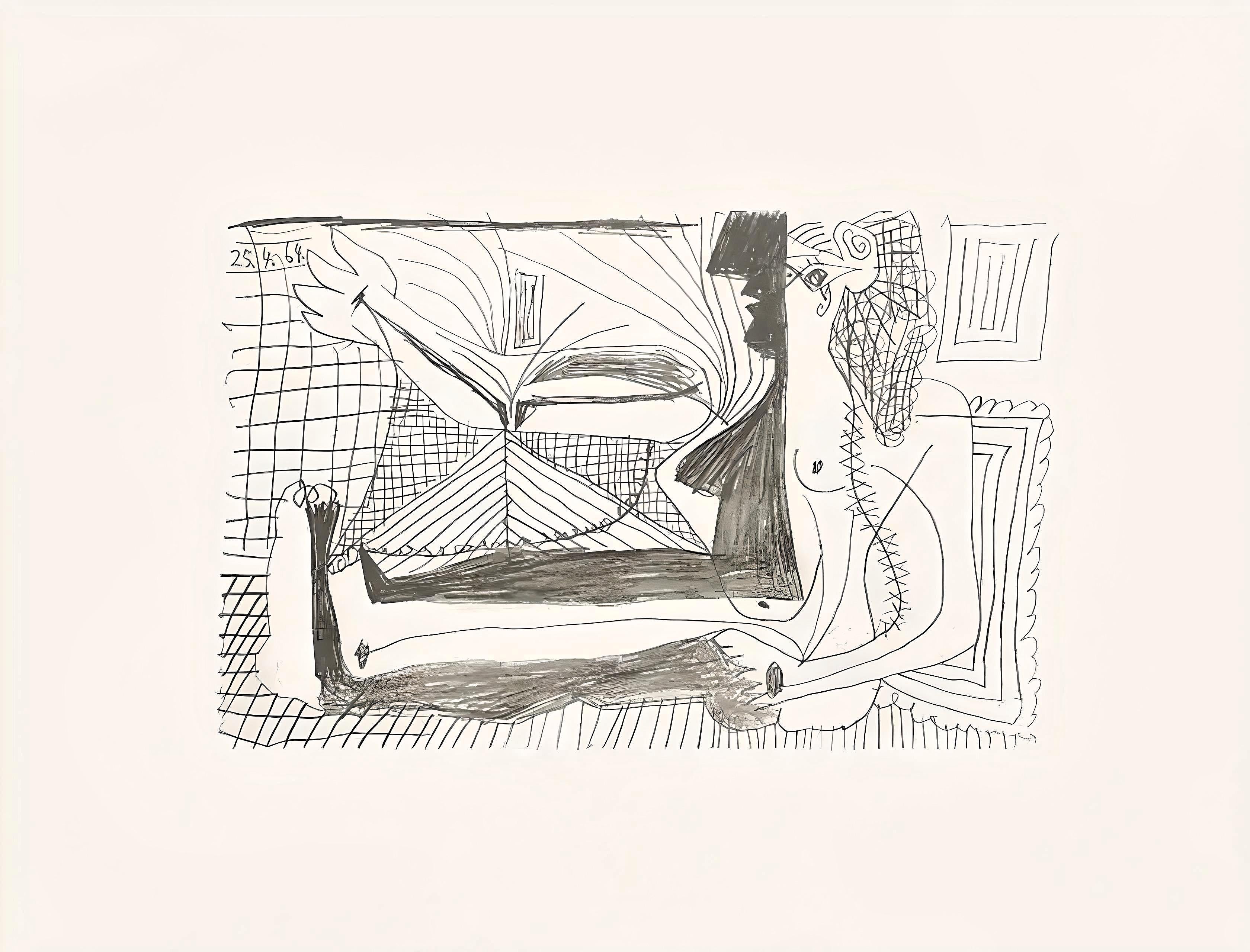 Picasso, Le Goût du Bonheur 2 (Cramer 148; Bloch 2013) (after) - Print by Pablo Picasso