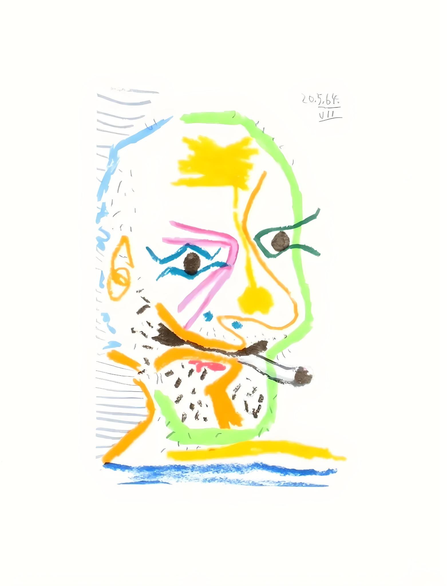 Picasso, Le Goût du Bonheur 21 (Cramer 148; Bloch 2013) (after) - Print by Pablo Picasso