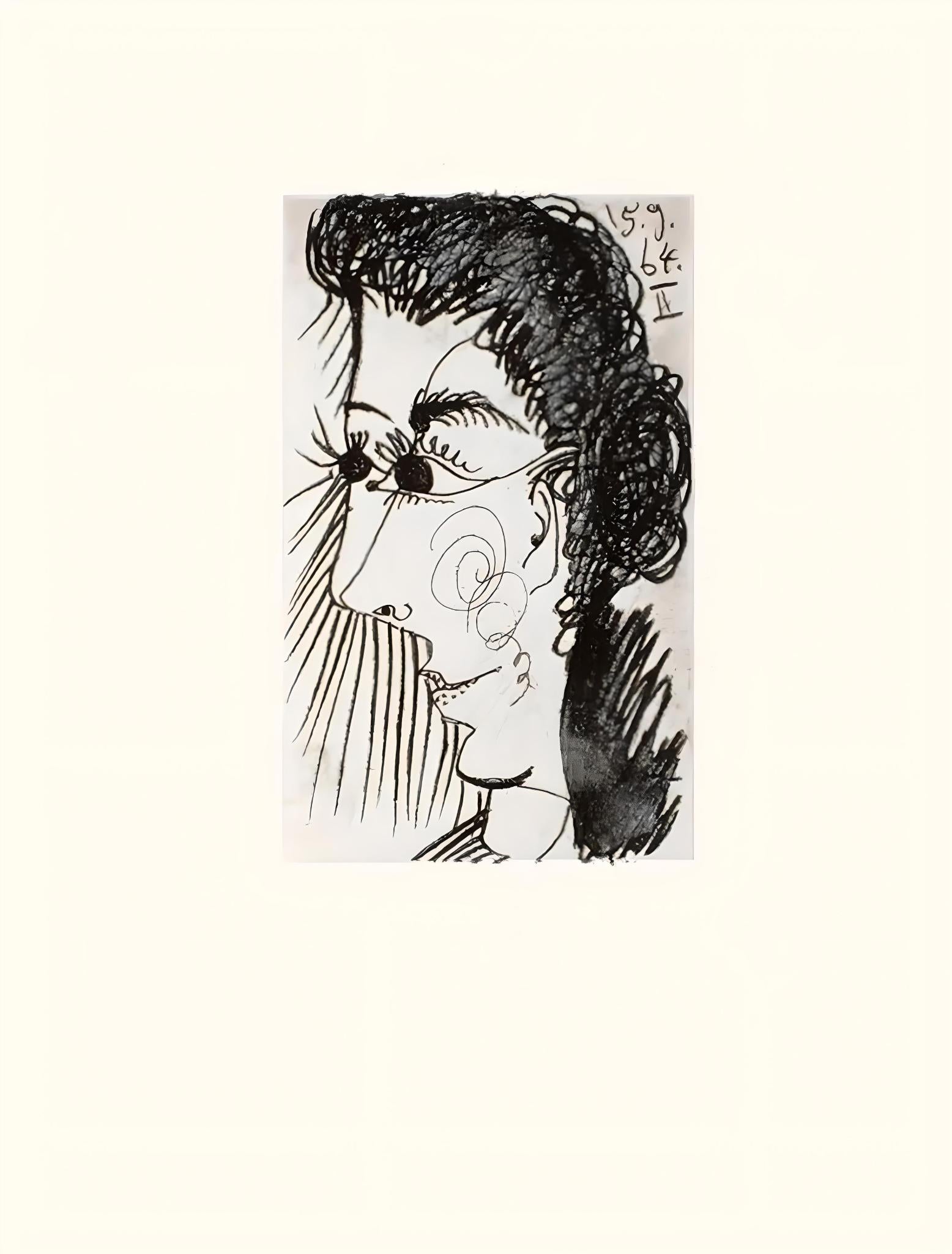 Picasso, Le Goût du Bonheur 27 (Cramer 148; Bloch 2013) (after) - Print by Pablo Picasso