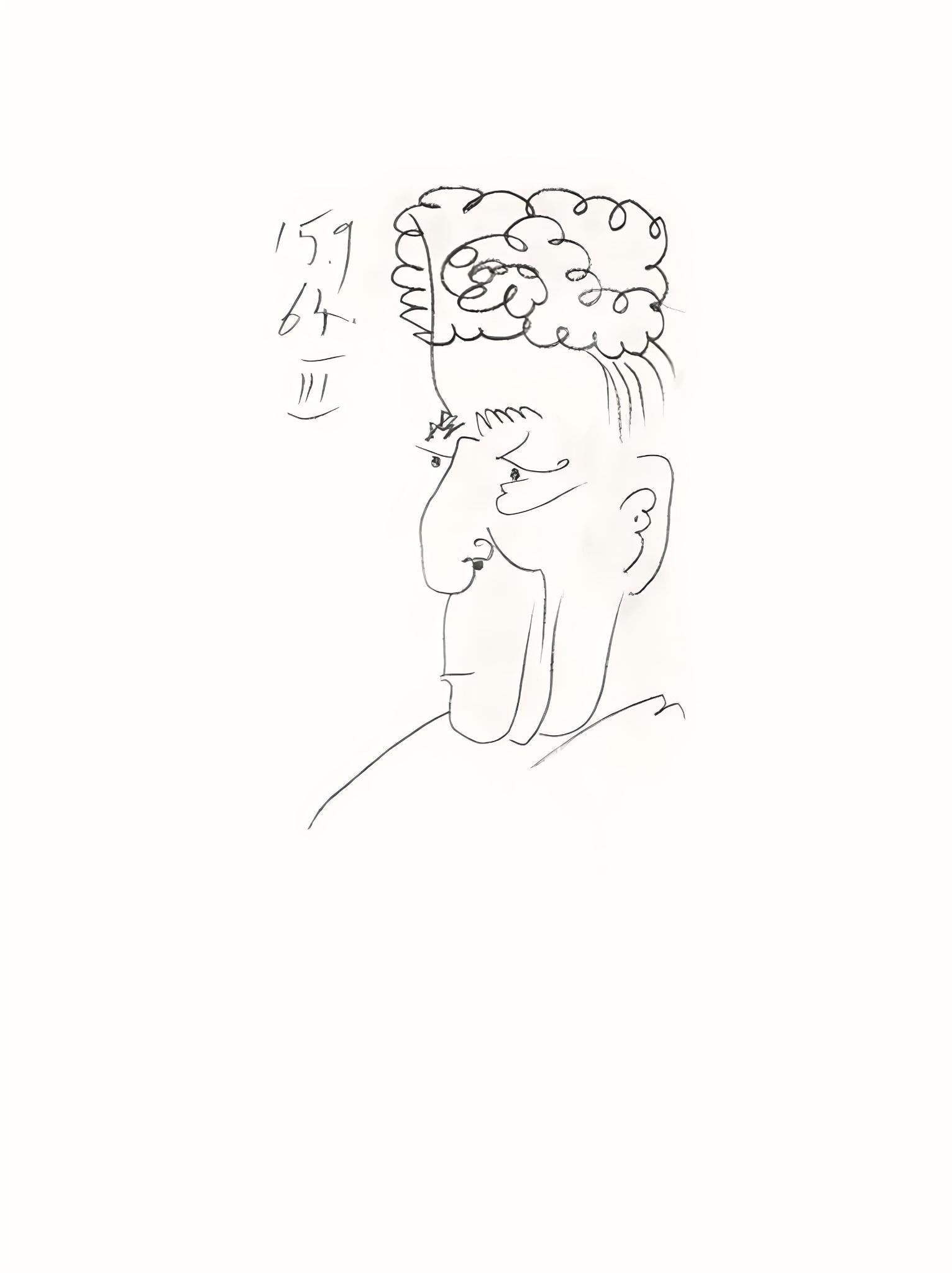Picasso, Le Goût du Bonheur 28 (Cramer 148 ; Bloch 2013) (d'après) - Print de Pablo Picasso
