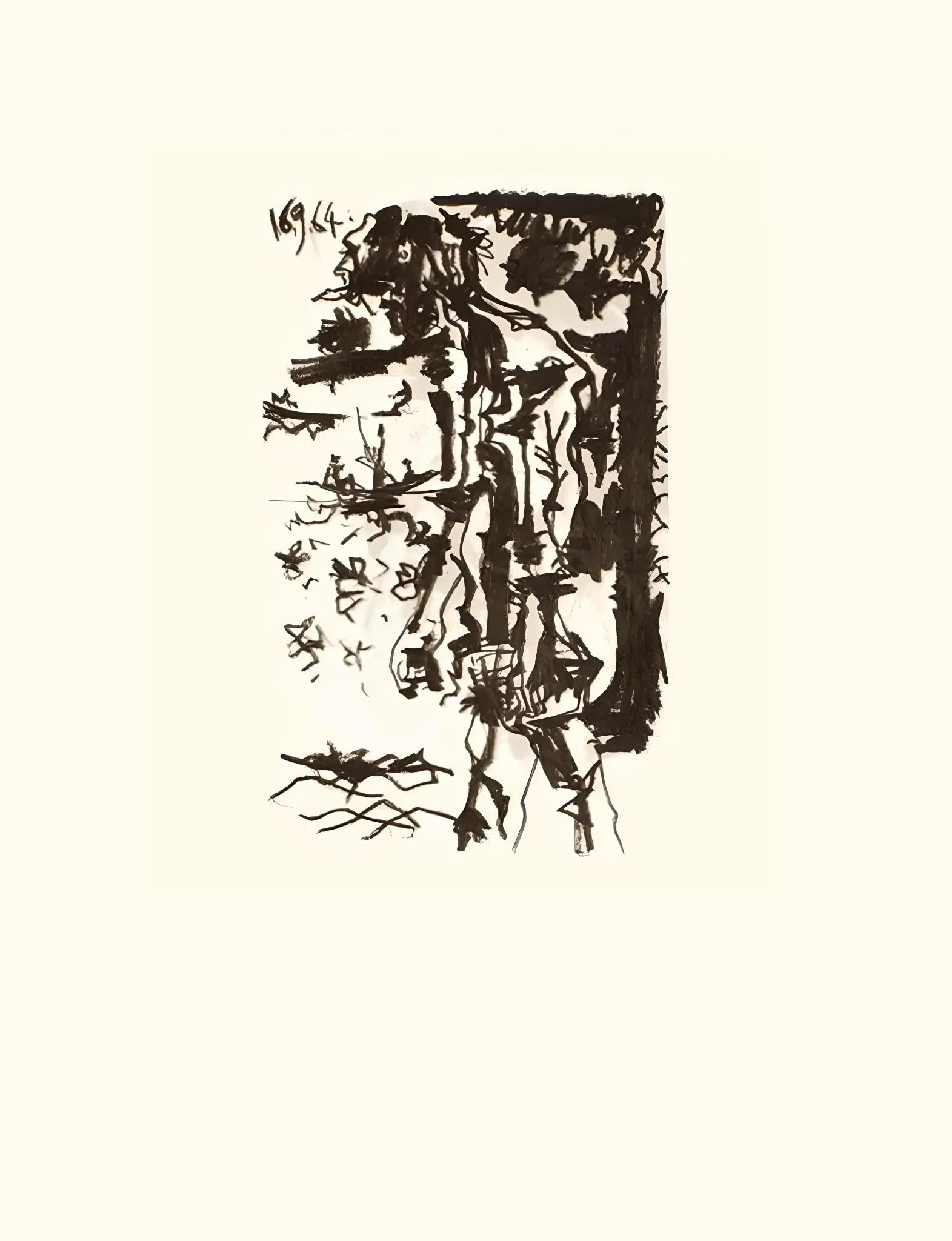 Picasso, Le Goût du Bonheur 29 (Cramer 148; Bloch 2013) (after) - Print by Pablo Picasso