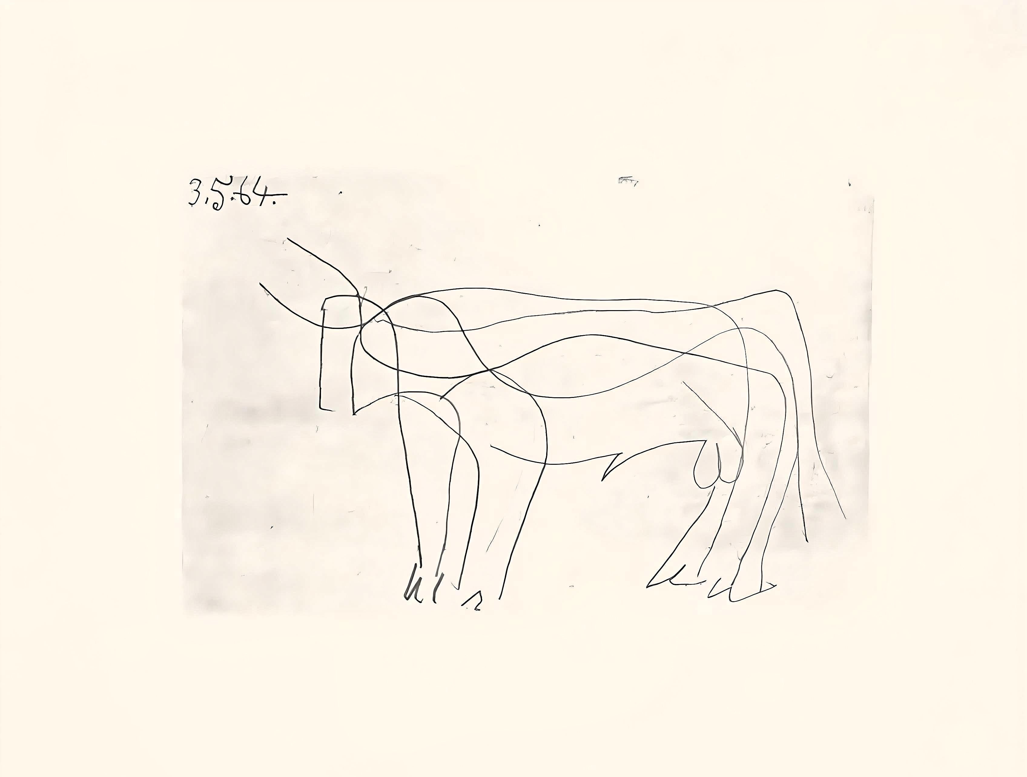 Picasso, Le Goût du Bonheur 3 (Cramer 148; Bloch 2013) (nach) – Print von Pablo Picasso
