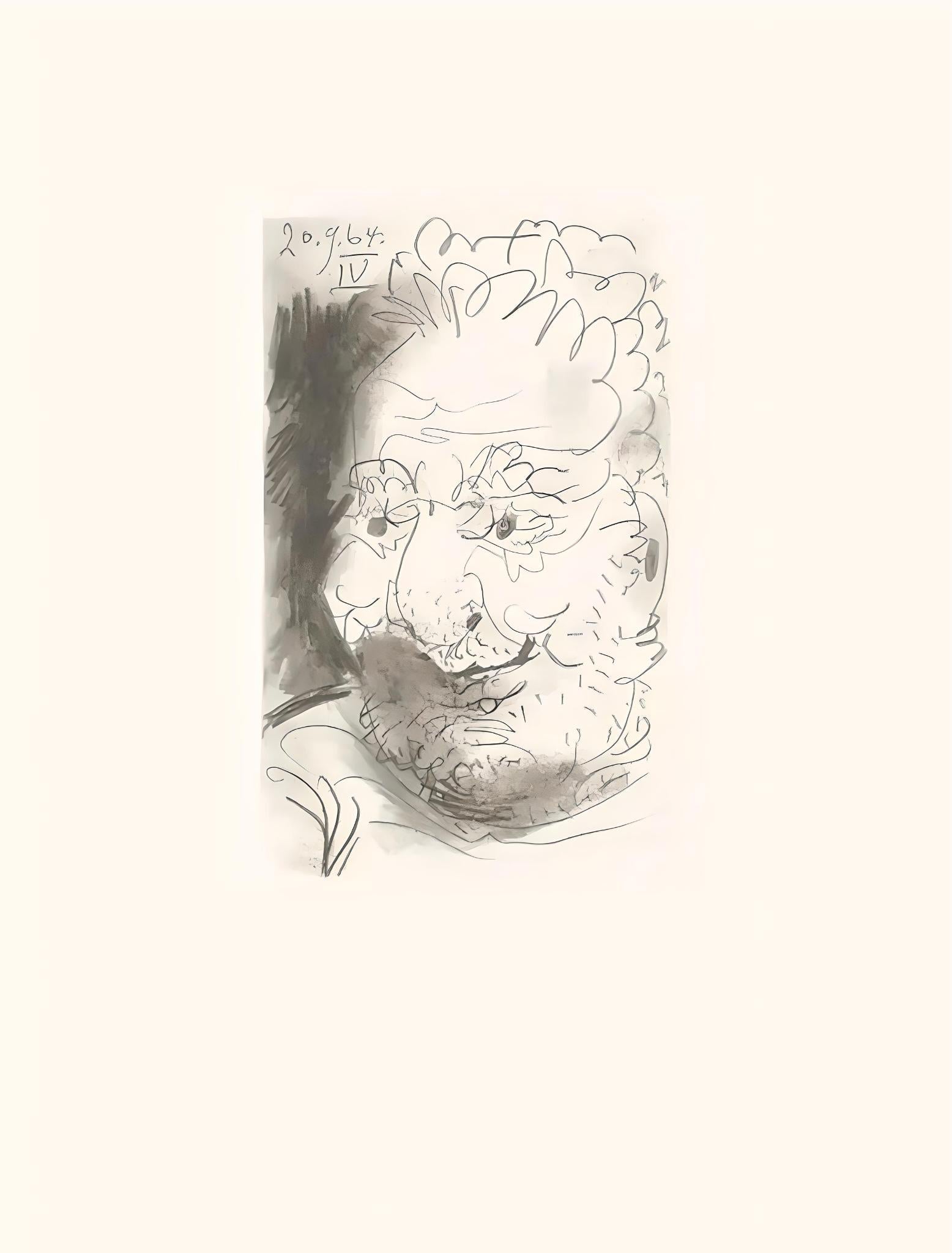 Picasso, Le Goût du Bonheur 33 (Cramer 148; Bloch 2013) (after) - Print by Pablo Picasso