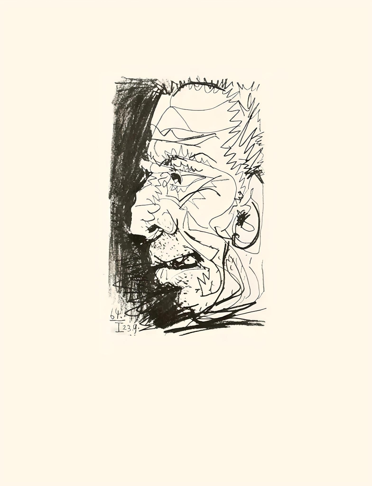 Picasso, Le Goût du Bonheur 34 (Cramer 148; Bloch 2013) (after) - Print by Pablo Picasso
