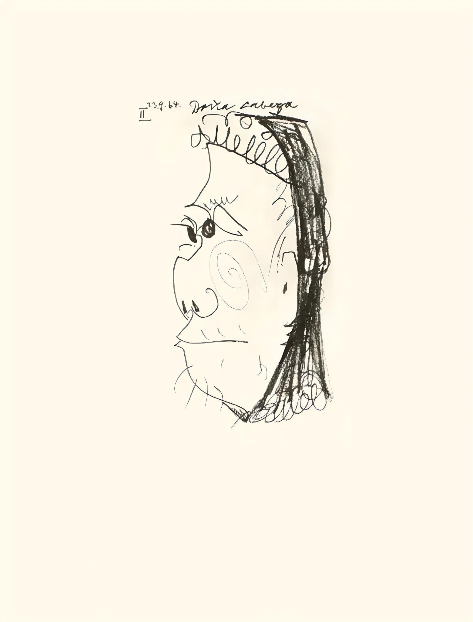 Picasso, Le Goût du Bonheur 35 (Cramer 148; Bloch 2013) (after) - Print by Pablo Picasso