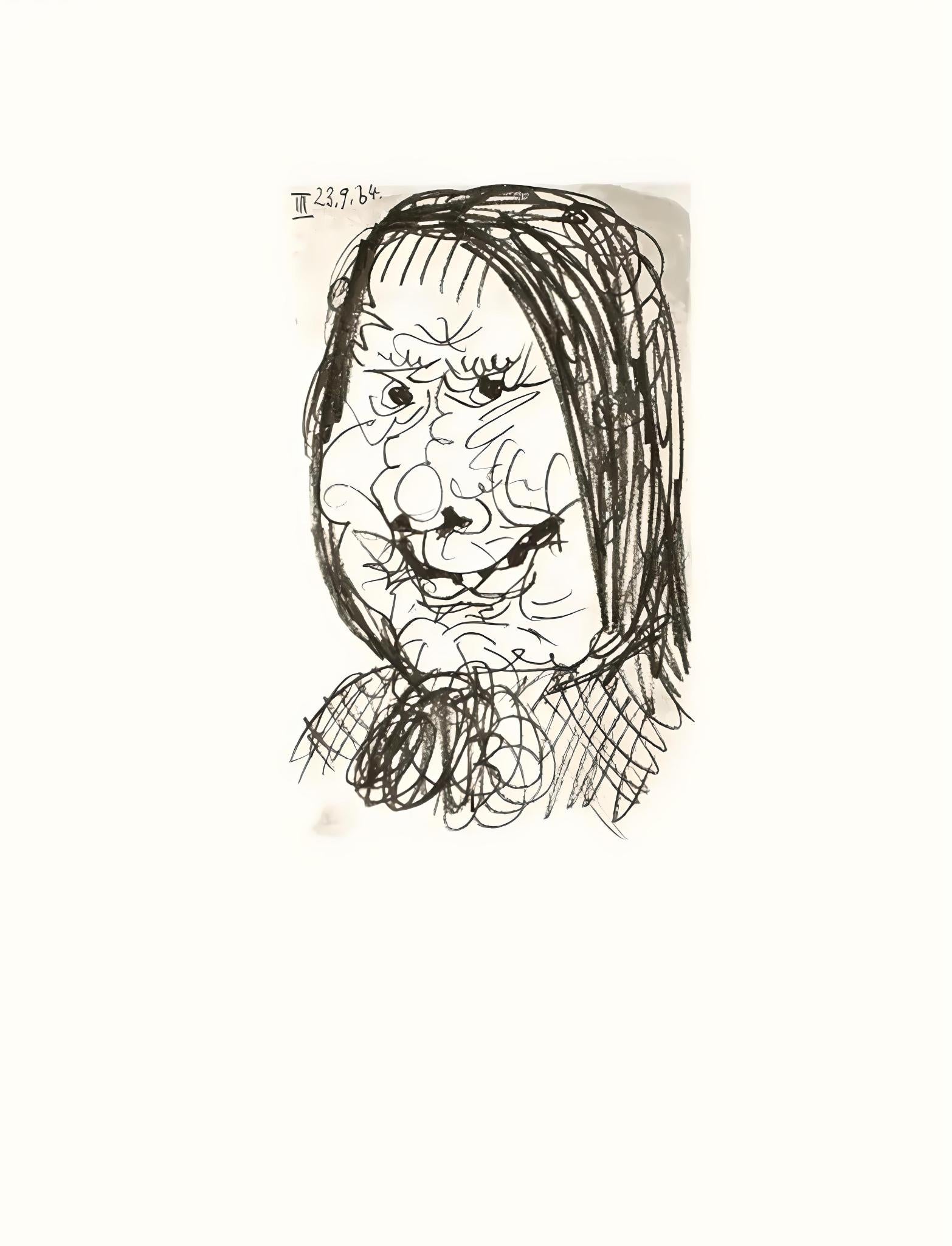 Picasso, Le Goût du Bonheur 36 (Cramer 148; Bloch 2013) (after) - Print by Pablo Picasso