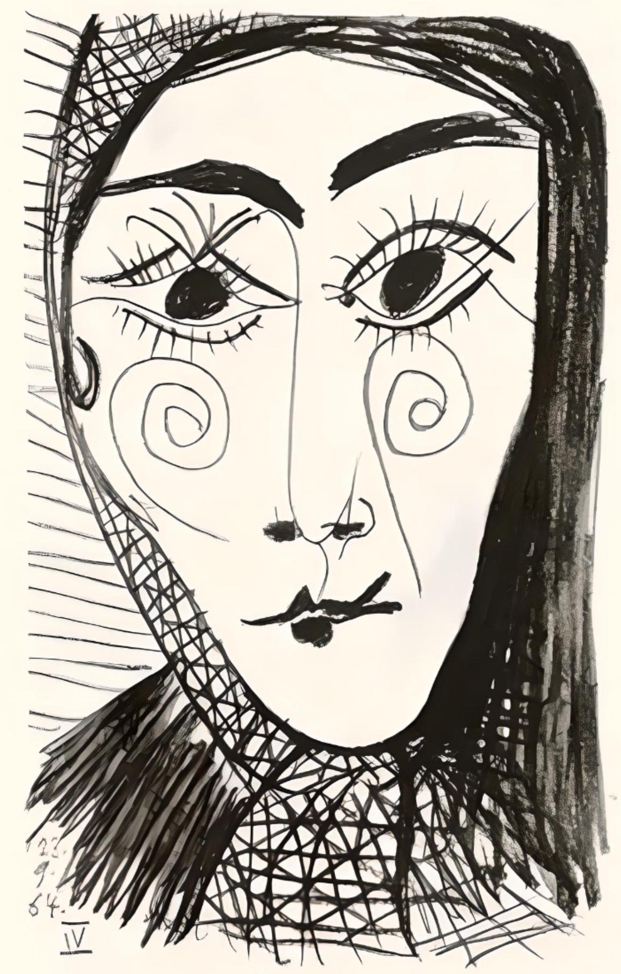 Pablo Picasso Figurative Print - Picasso, Le Goût du Bonheur 37 (Cramer 148; Bloch 2013) (after)