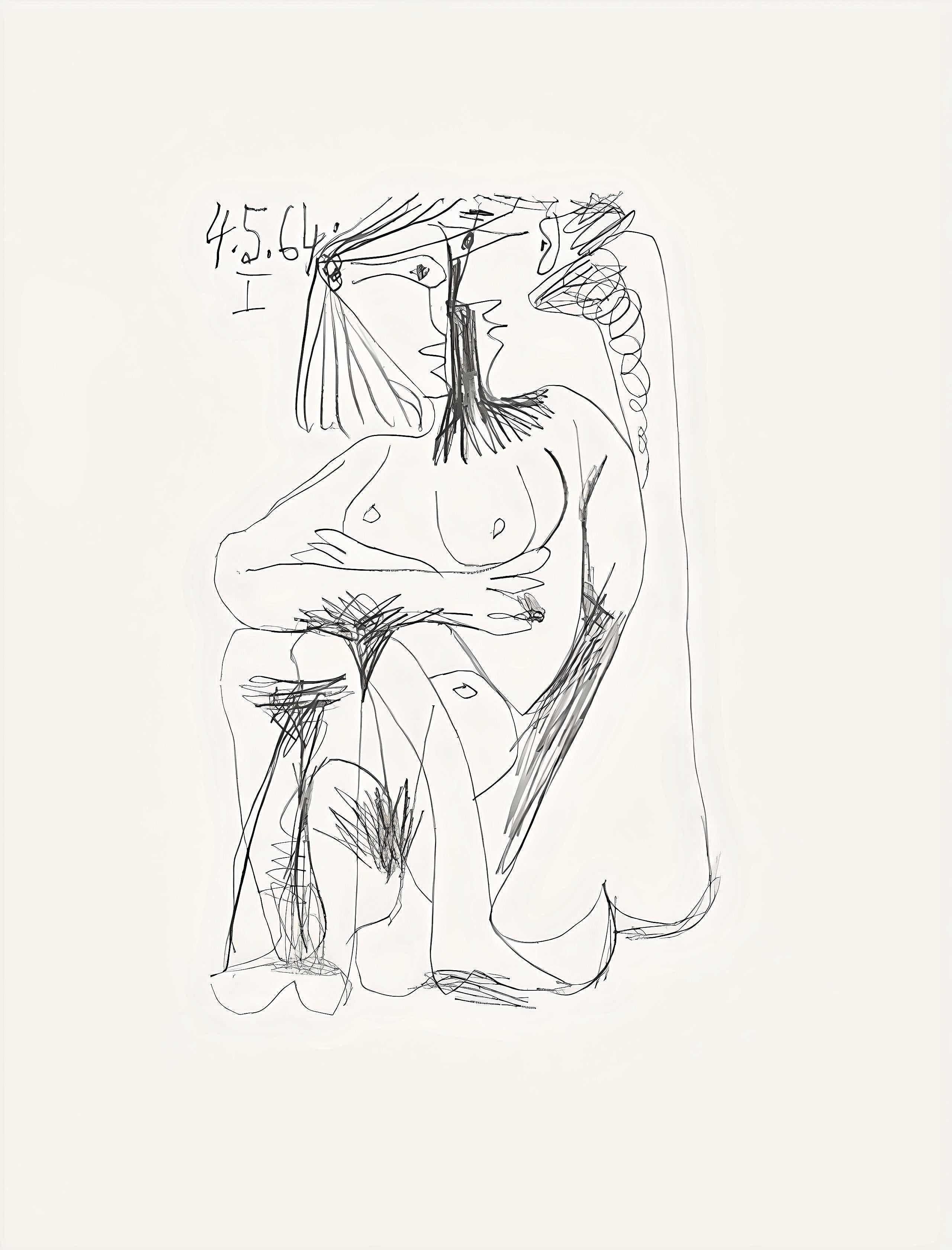 Picasso, Le Goût du Bonheur 4 (Cramer 148; Bloch 2013) (after) - Print by Pablo Picasso