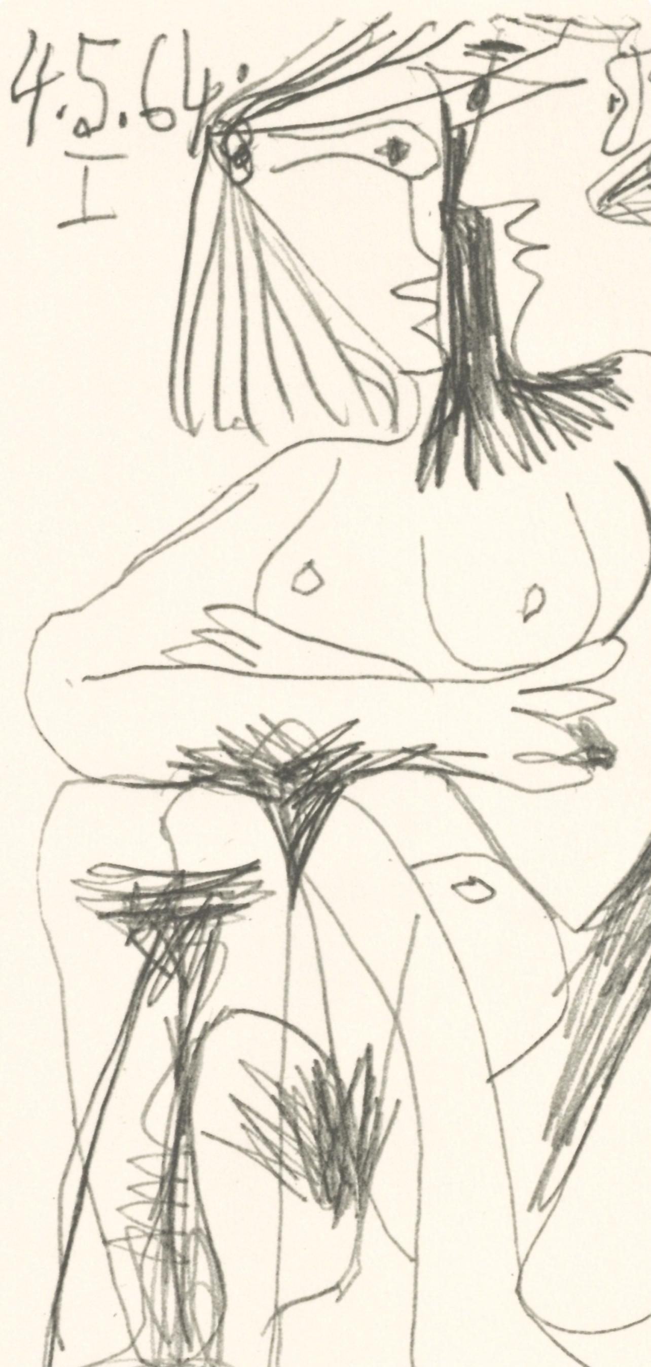 Picasso, Le Goût du Bonheur 4 (Cramer 148; Bloch 2013) (after) - Cubist Print by Pablo Picasso