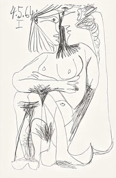 Picasso, Le Goût du Bonheur 4 (Cramer 148 ; Bloch 2013) (d'après)