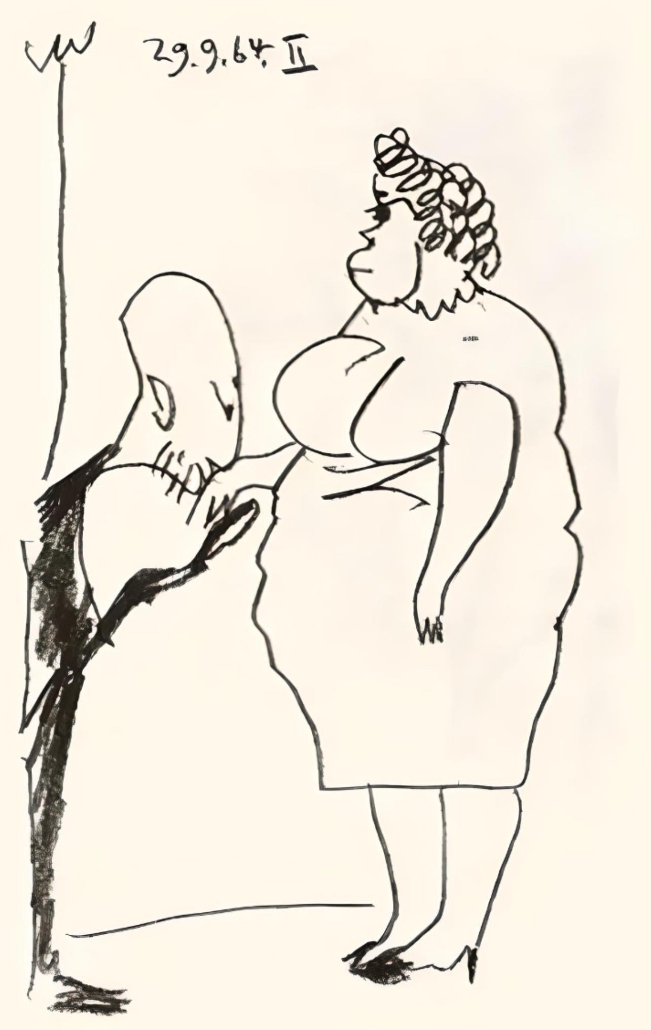 Picasso, Le Goût du Bonheur 40 (Cramer 148; Bloch 2013) (after)