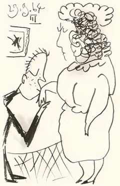 Vintage Picasso, Le Goût du Bonheur 41 (Cramer 148; Bloch 2013) (after)