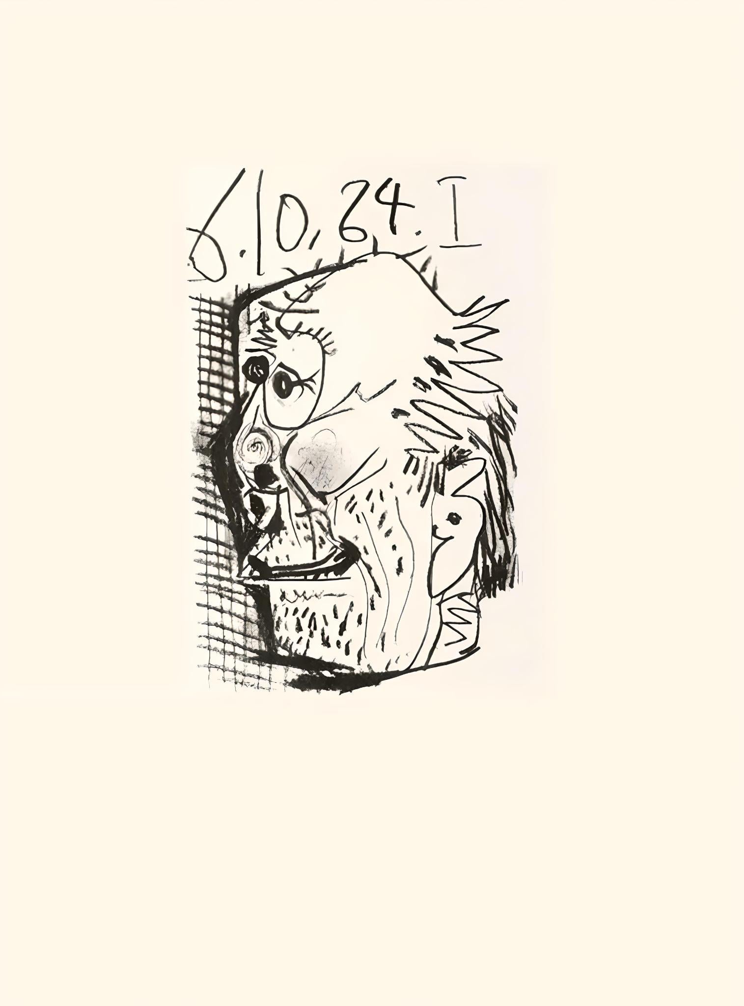 Picasso, Le Goût du Bonheur 44 (Cramer 148 ; Bloch 2013) (d'après) - Print de Pablo Picasso