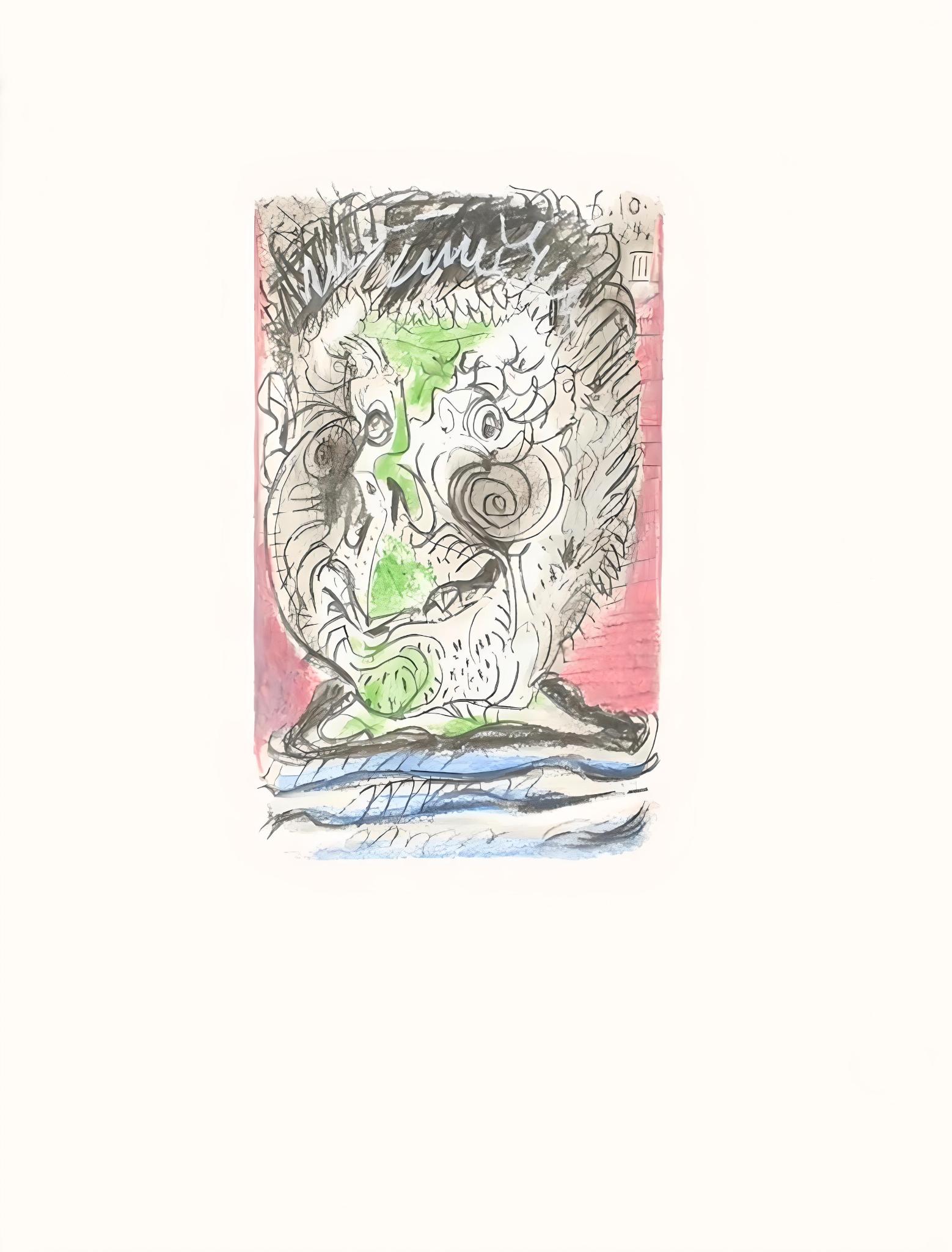 Picasso, Le Goût du Bonheur 45 (Cramer 148 ; Bloch 2013) (d'après) - Print de Pablo Picasso