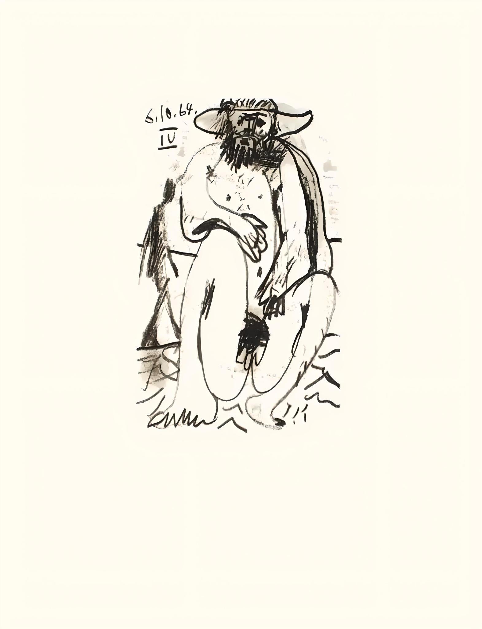 Picasso, Le Goût du Bonheur 46 (Cramer 148; Bloch 2013) (after) - Print by Pablo Picasso