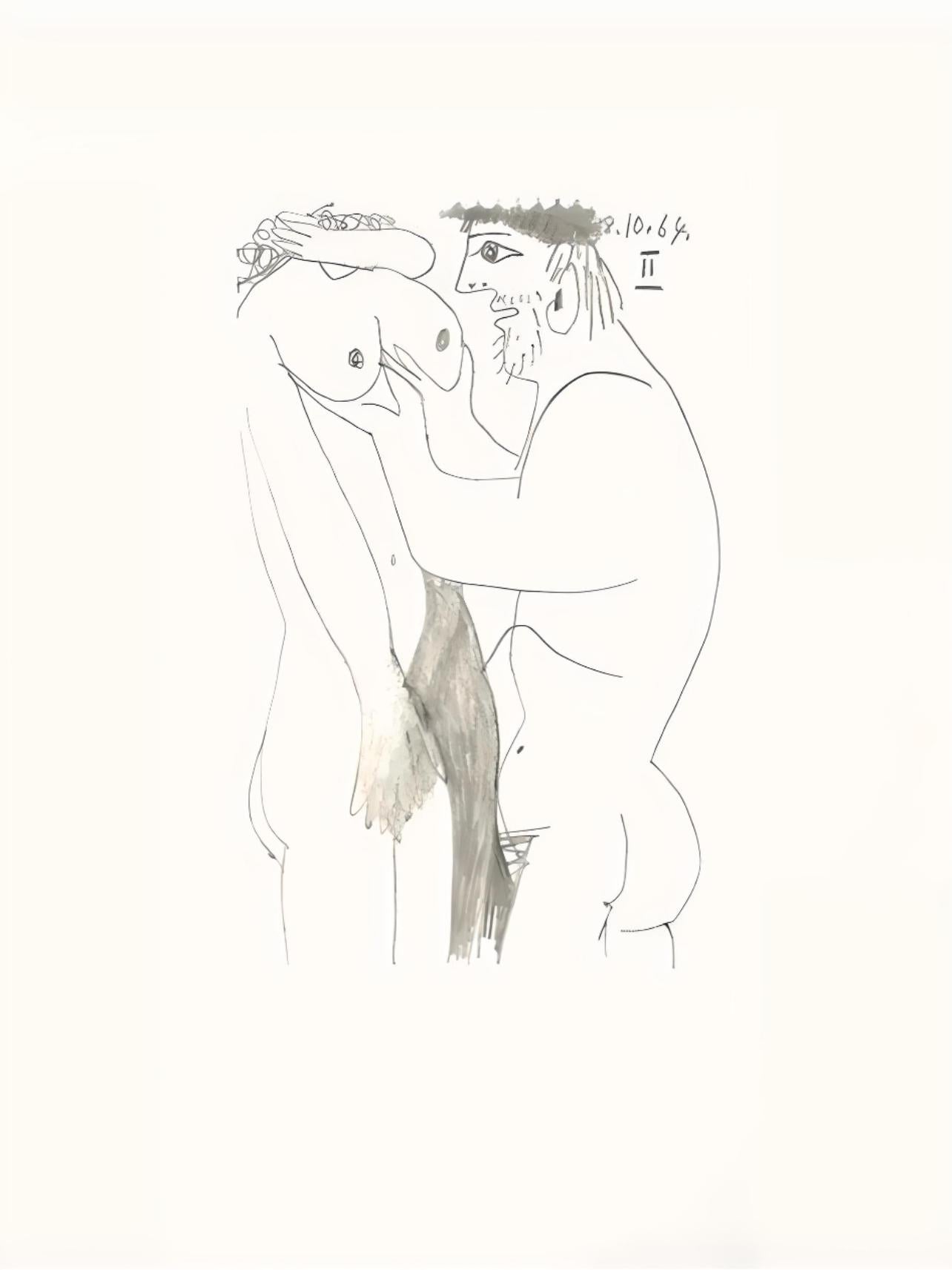Picasso, Le Goût du Bonheur 51 (Cramer 148 ; Bloch 2013) (d'après) - Print de Pablo Picasso