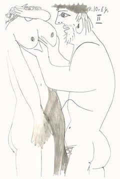 Retro Picasso, Le Goût du Bonheur 51 (Cramer 148; Bloch 2013) (after)