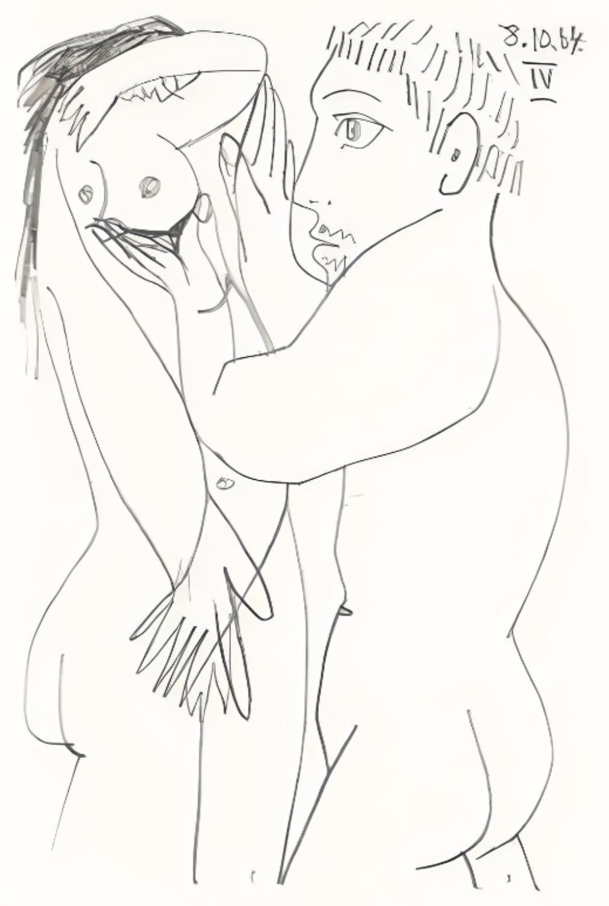 Picasso, Le Goût du Bonheur 53 (Cramer 148 ; Bloch 2013) (d'après)