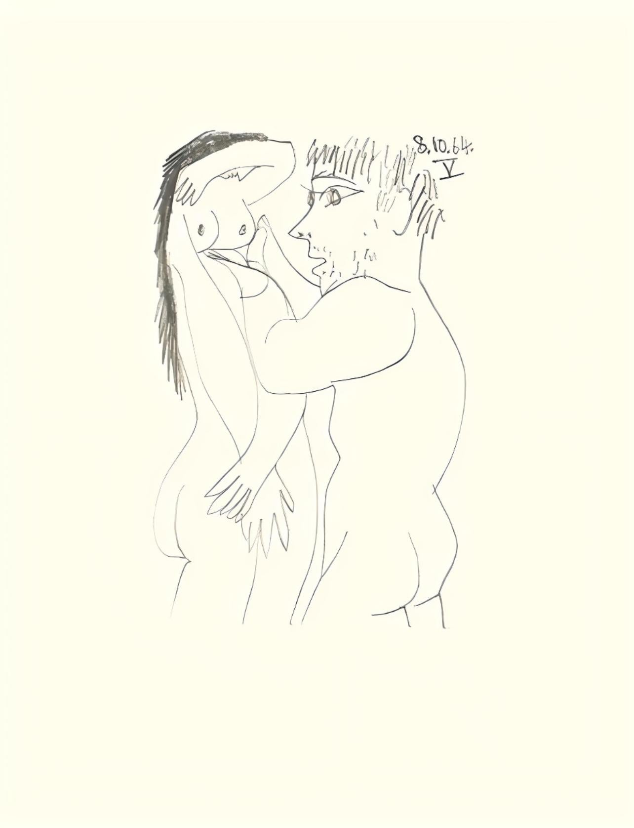 Picasso, Le Goût du Bonheur 54 (Cramer 148; Bloch 2013) (after) - Print by Pablo Picasso