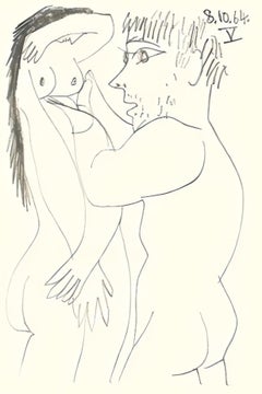 Picasso, Le Goût du Bonheur 54 (Cramer 148 ; Bloch 2013) (d'après)