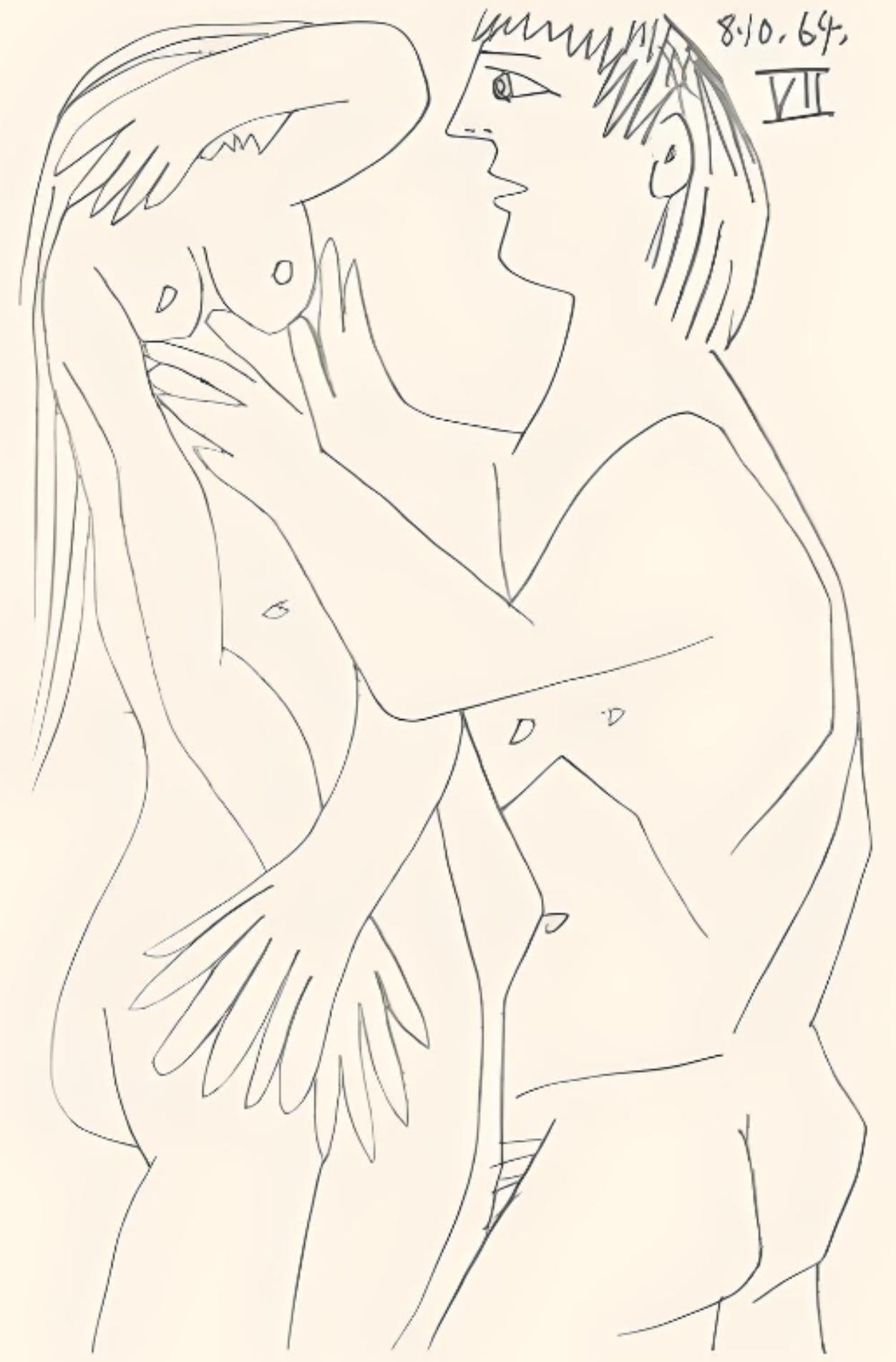 Picasso, Le Goût du Bonheur 56 (Cramer 148; Bloch 2013) (after)