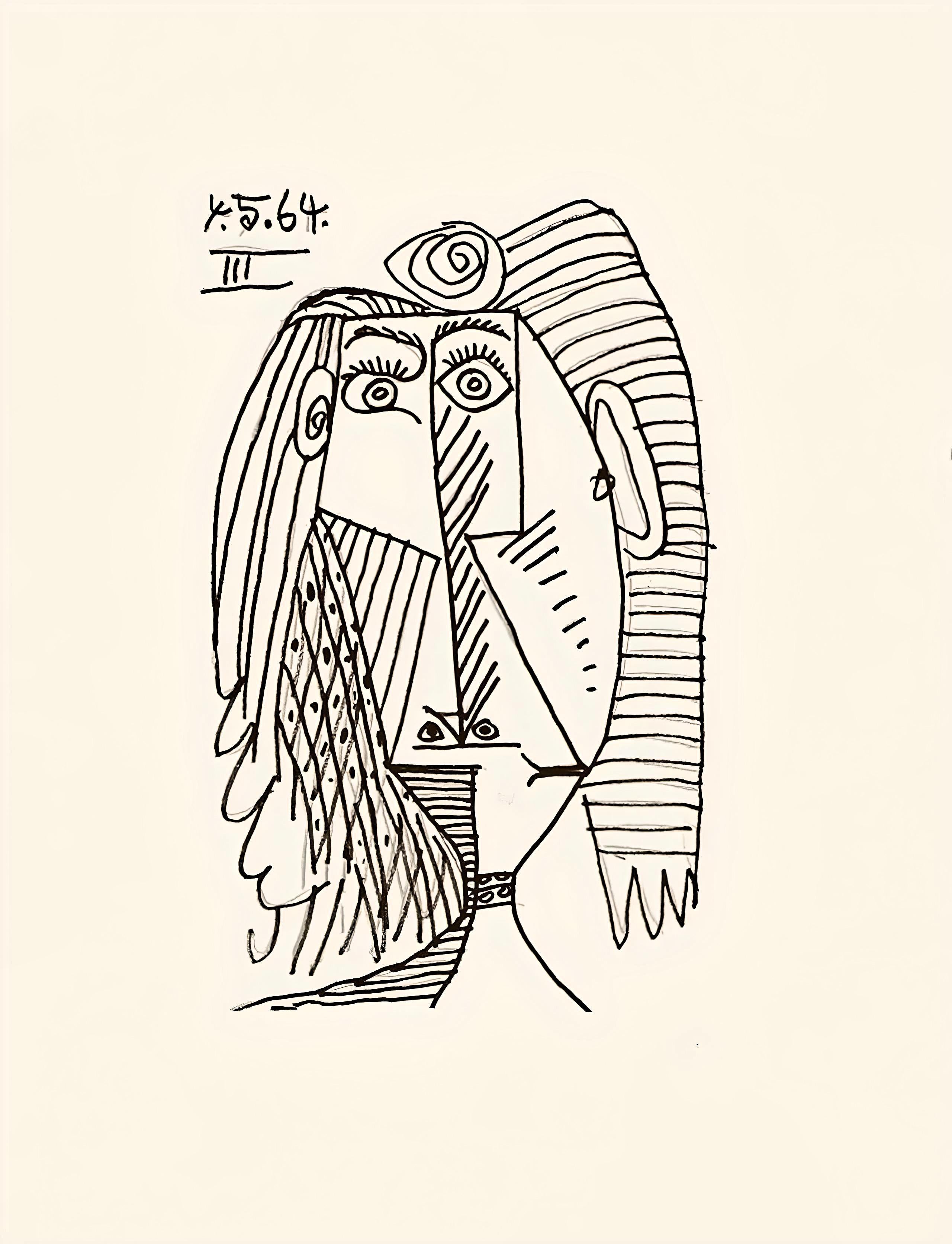 Picasso, Le Goût du Bonheur 6 (Cramer 148; Bloch 2013) (after) - Print by Pablo Picasso