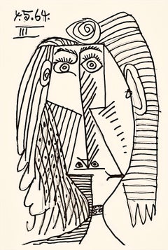 Picasso, Le Goût du Bonheur 6 (Cramer 148 ; Bloch 2013) (d'après)