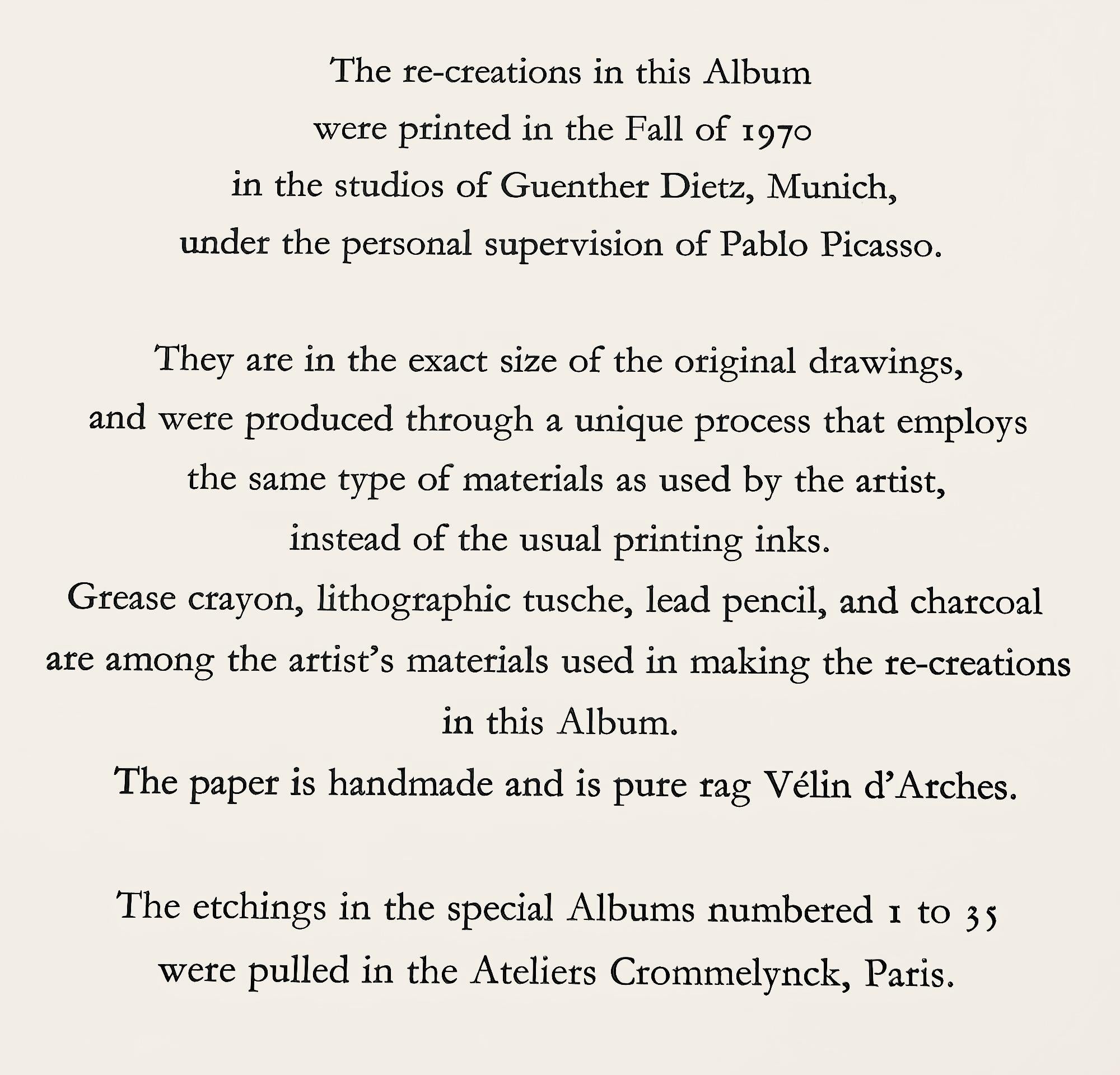 Picasso, Le Goût du Bonheur 60 (Cramer 148; Bloch 2013) (after) 2