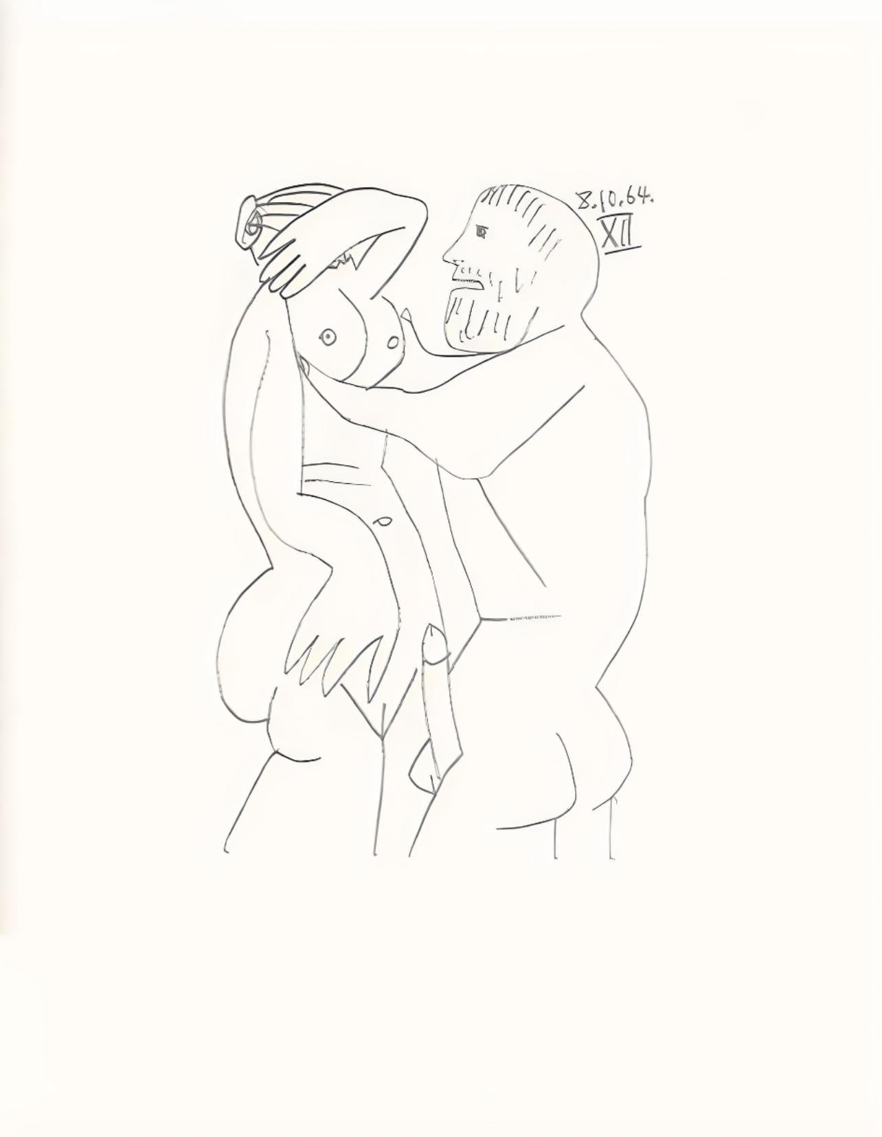 Picasso, Le Goût du Bonheur 61 (Cramer 148 ; Bloch 2013) (d'après) - Print de Pablo Picasso