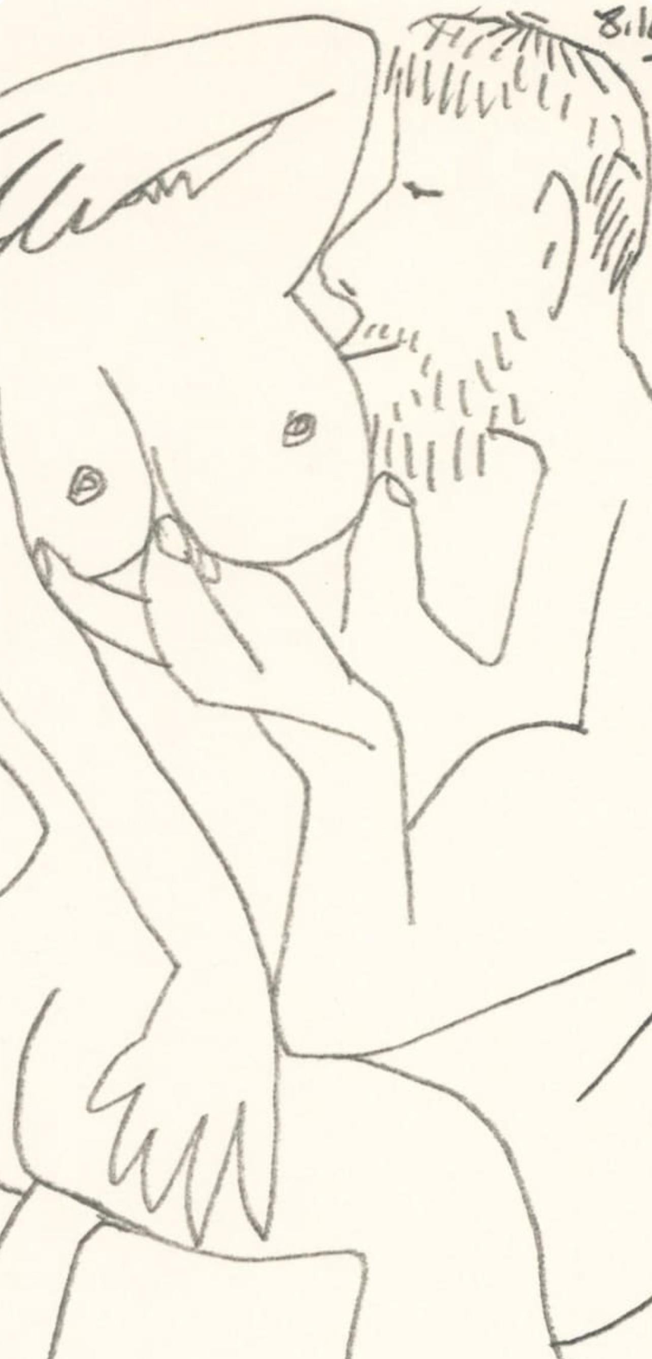 Picasso, Le Goût du Bonheur 65 (Cramer 148; Bloch 2013) (after) - Print by Pablo Picasso
