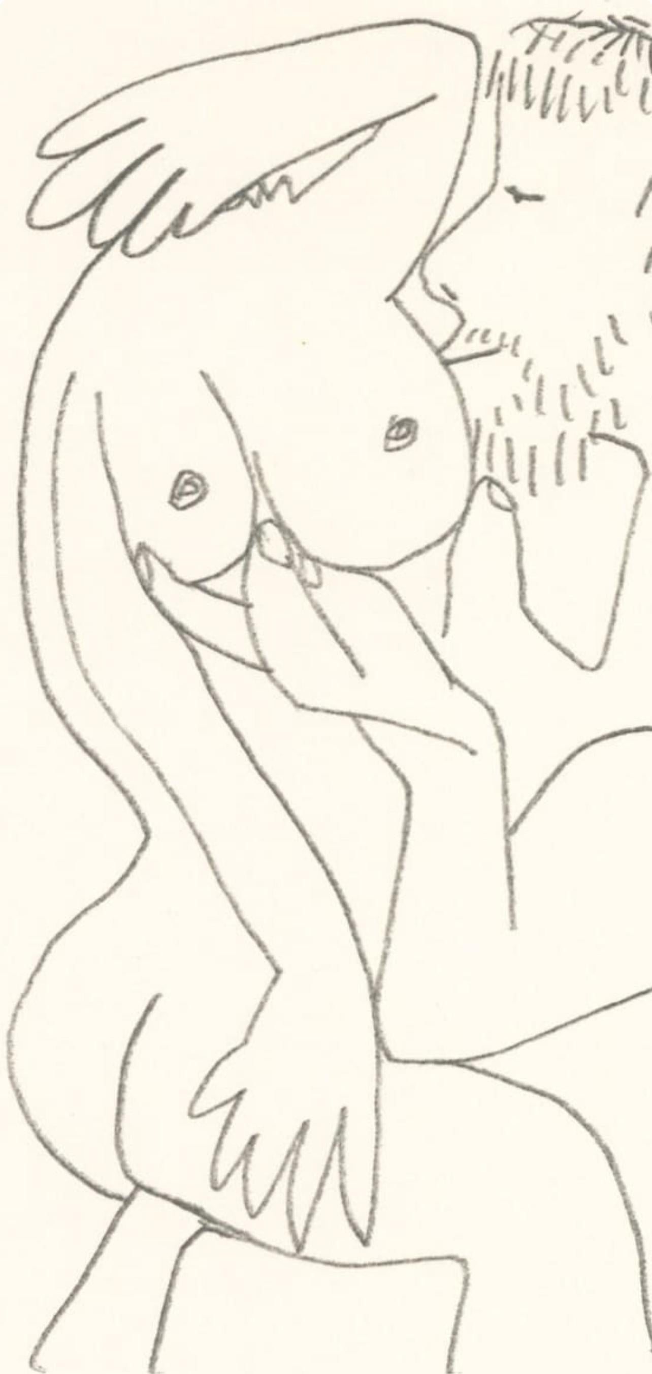 Picasso, Le Goût du Bonheur 65 (Cramer 148; Bloch 2013) (after) - Cubist Print by Pablo Picasso