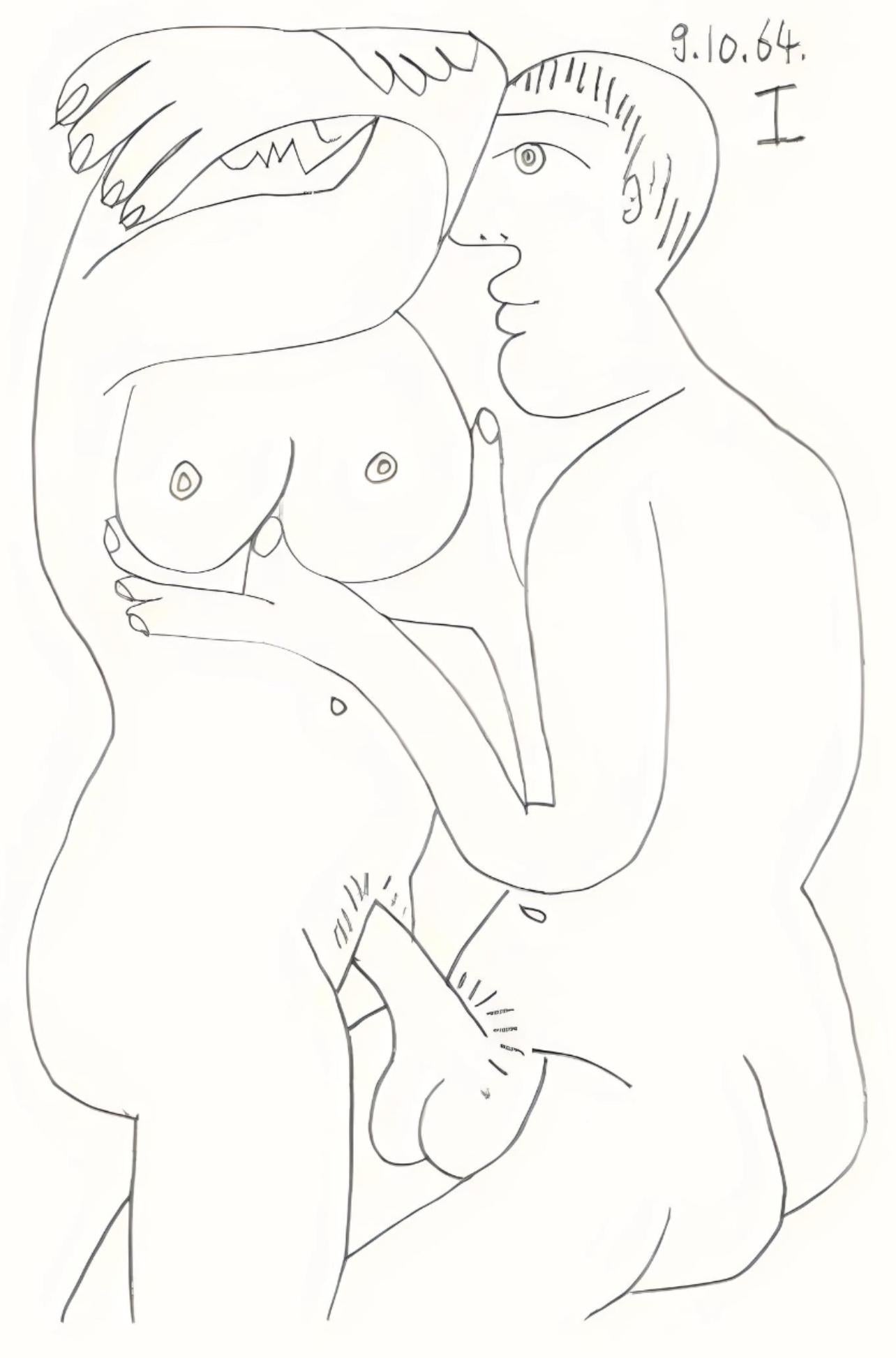 Picasso, Le Goût du Bonheur 68 (Cramer 148 ; Bloch 2013) (d'après)