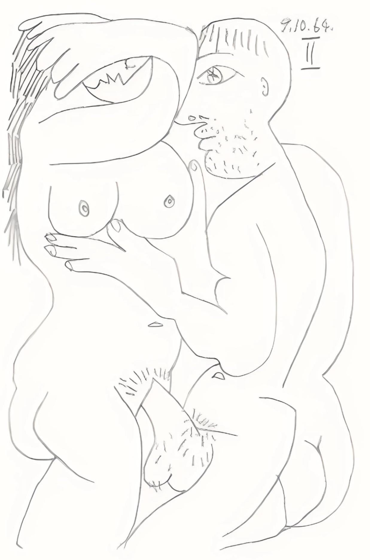 Picasso, Le Goût du Bonheur 69 (Cramer 148 ; Bloch 2013) (d'après)