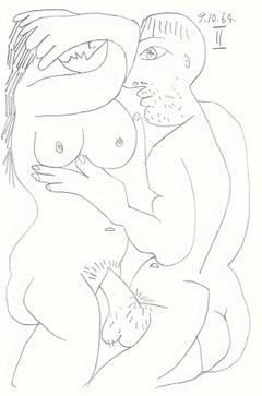 Vintage Picasso, Le Goût du Bonheur 69 (Cramer 148; Bloch 2013) (after)
