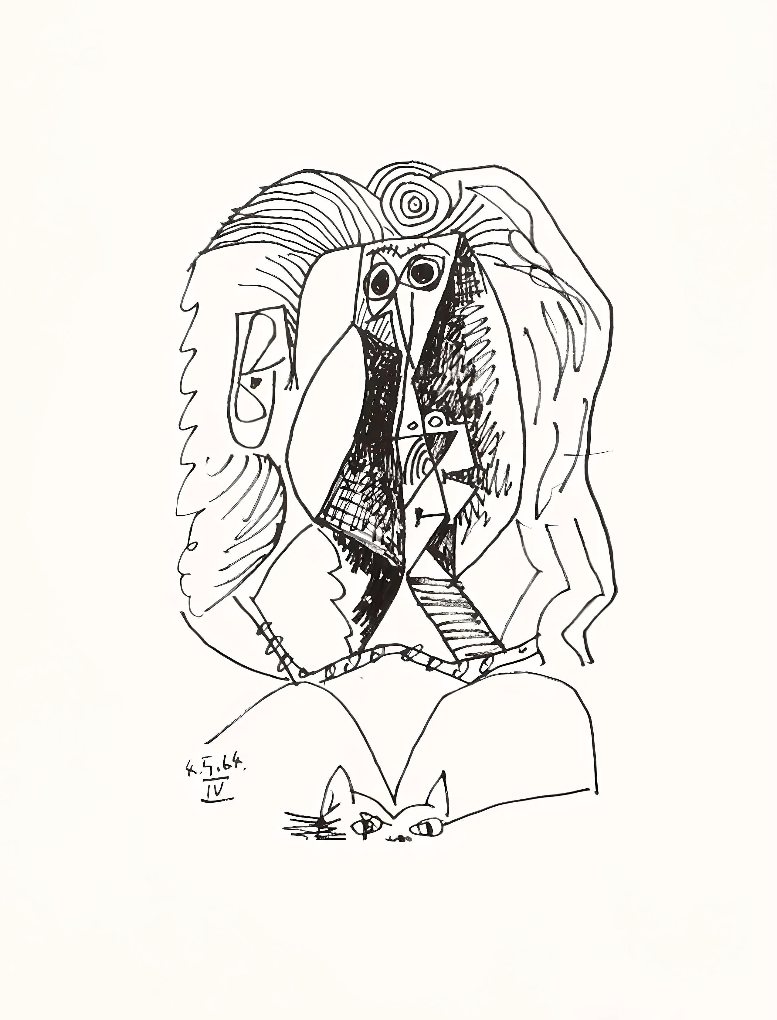 Picasso, Le Goût du Bonheur 7 (Cramer 148; Bloch 2013) (after) - Print by Pablo Picasso