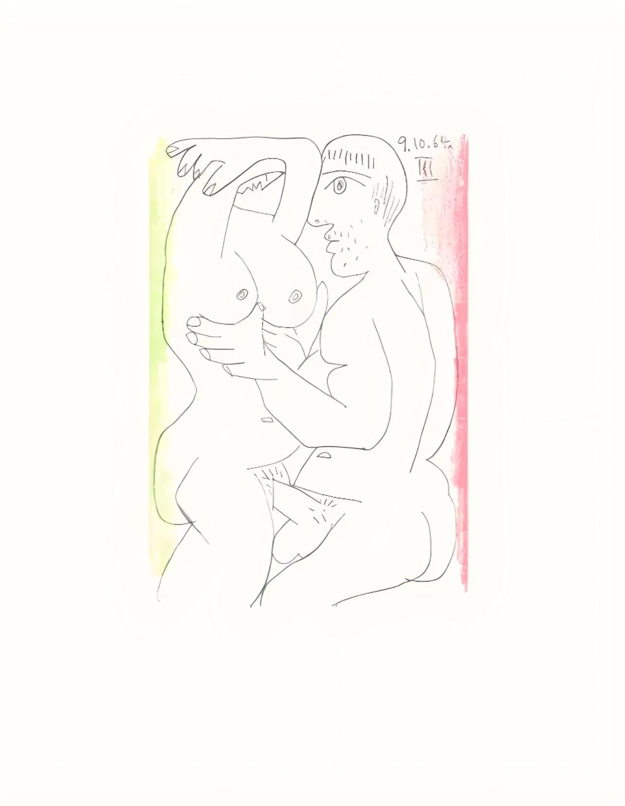 Picasso, Le Goût du Bonheur 70 (Cramer 148; Bloch 2013) (after) - Print by Pablo Picasso