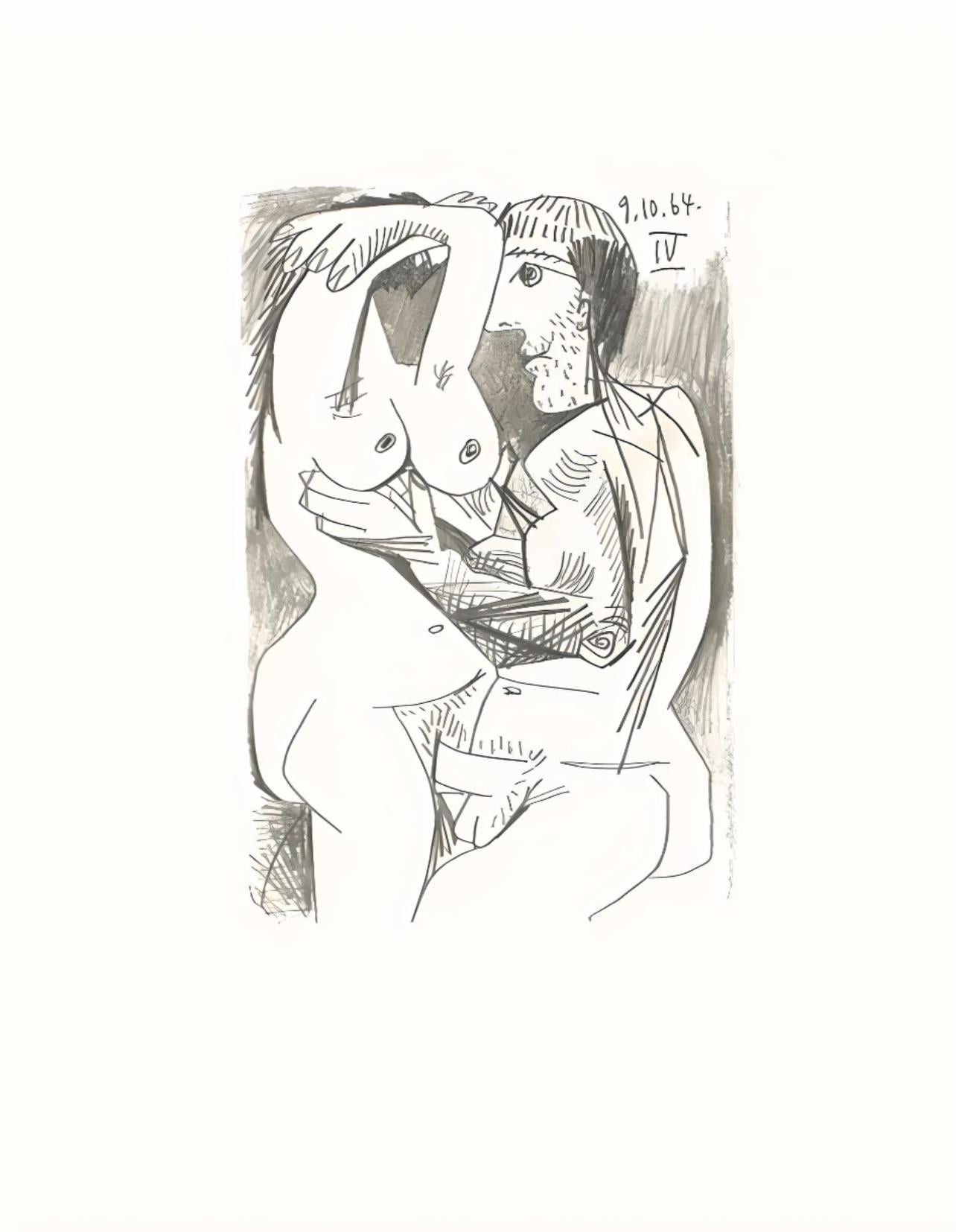 Picasso, Le Goût du Bonheur 71 (Cramer 148 ; Bloch 2013) (d'après) - Print de Pablo Picasso