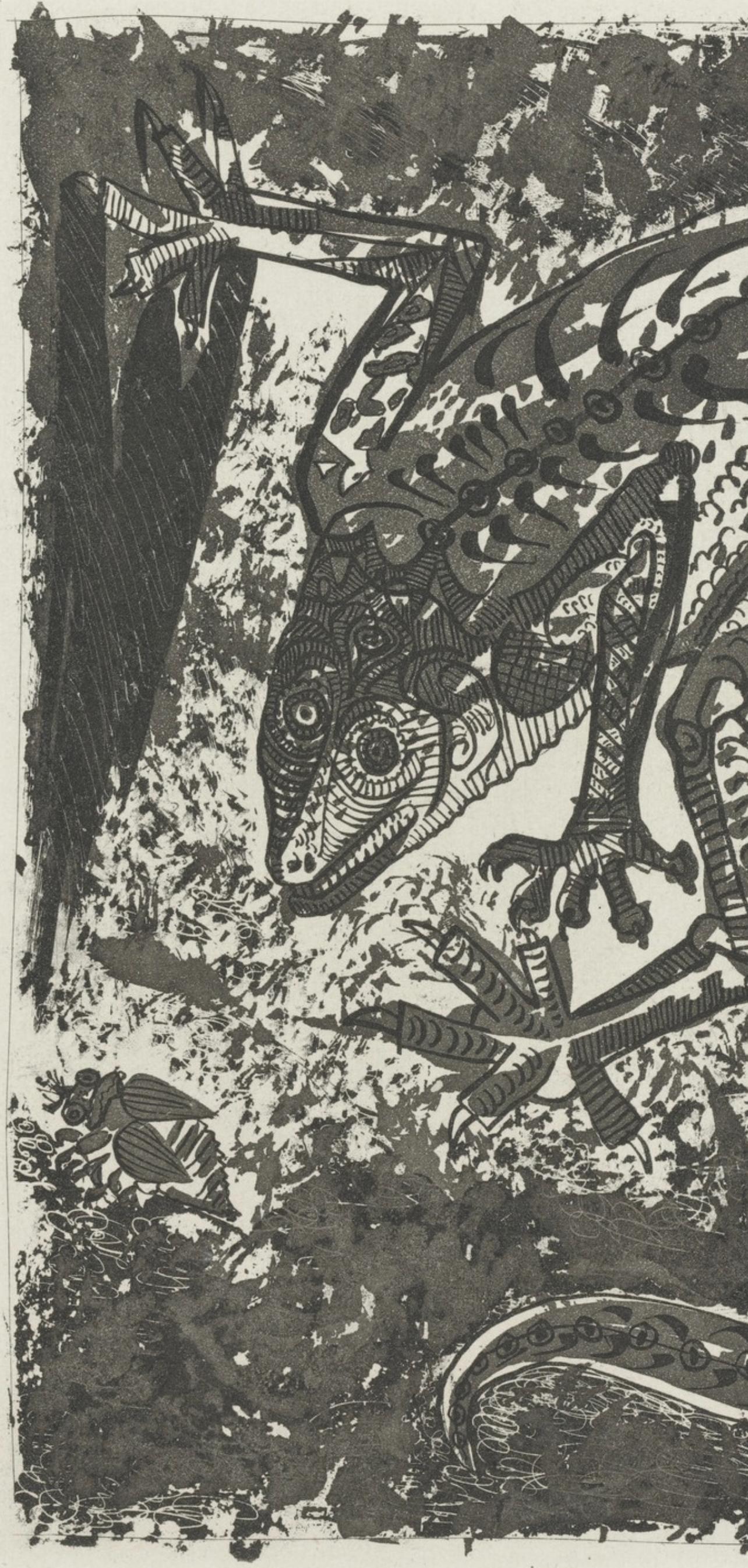 Picasso, Le Lézard, Histoire naturelle (dopo) - Print di Pablo Picasso